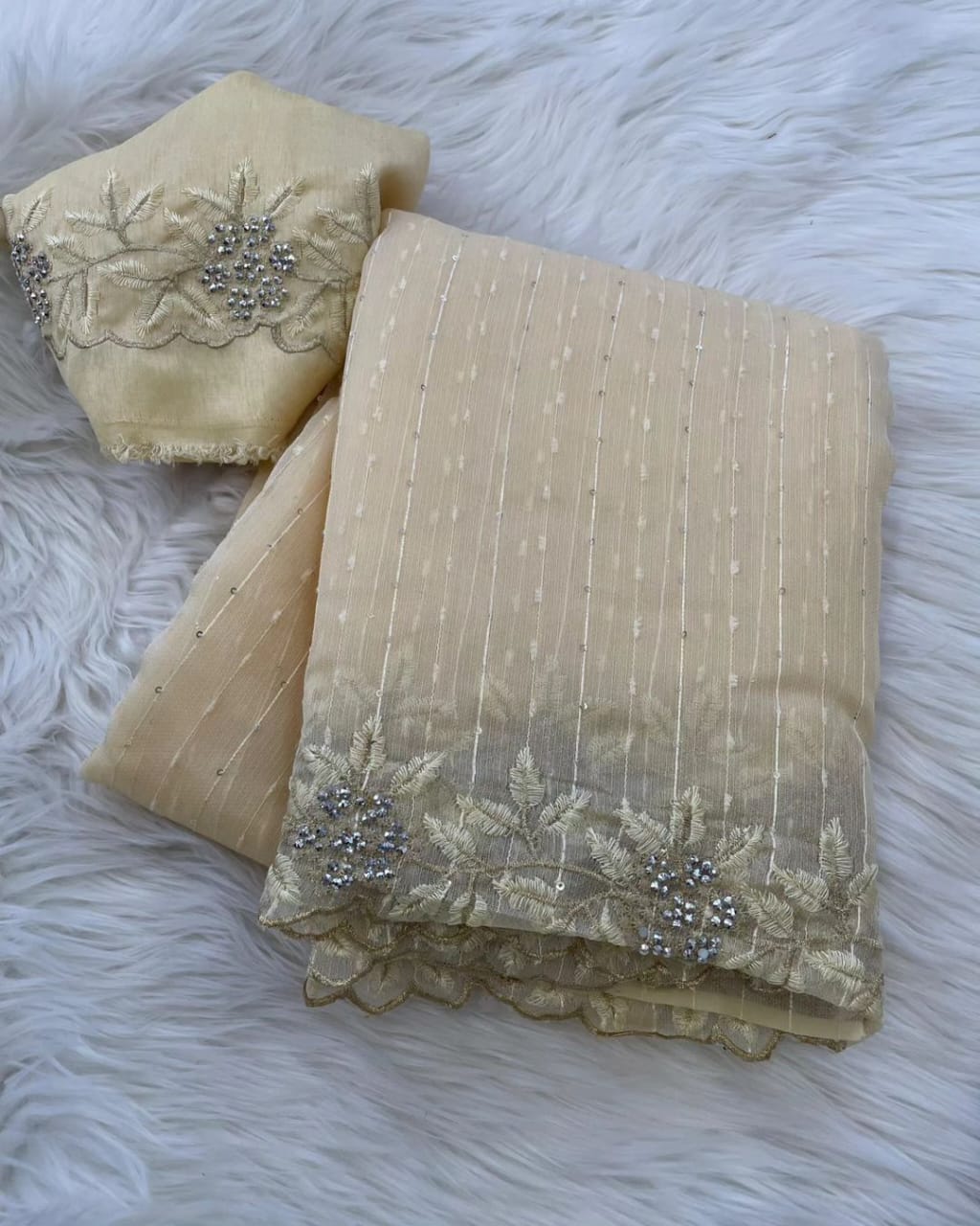 Jute organza