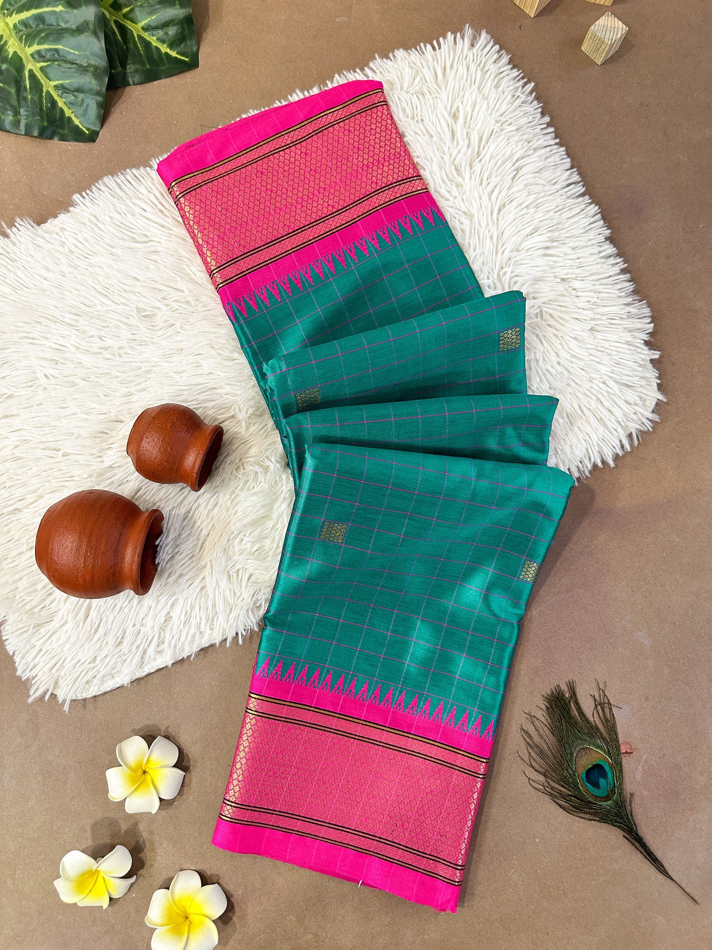 Soft gadwal silk