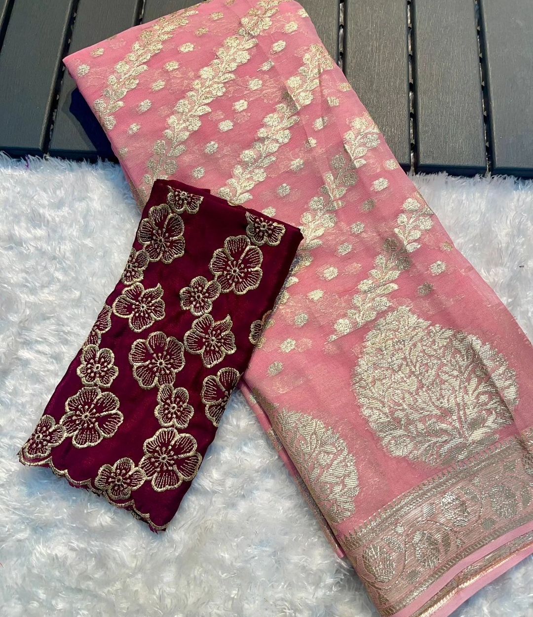 Viscose georgette
