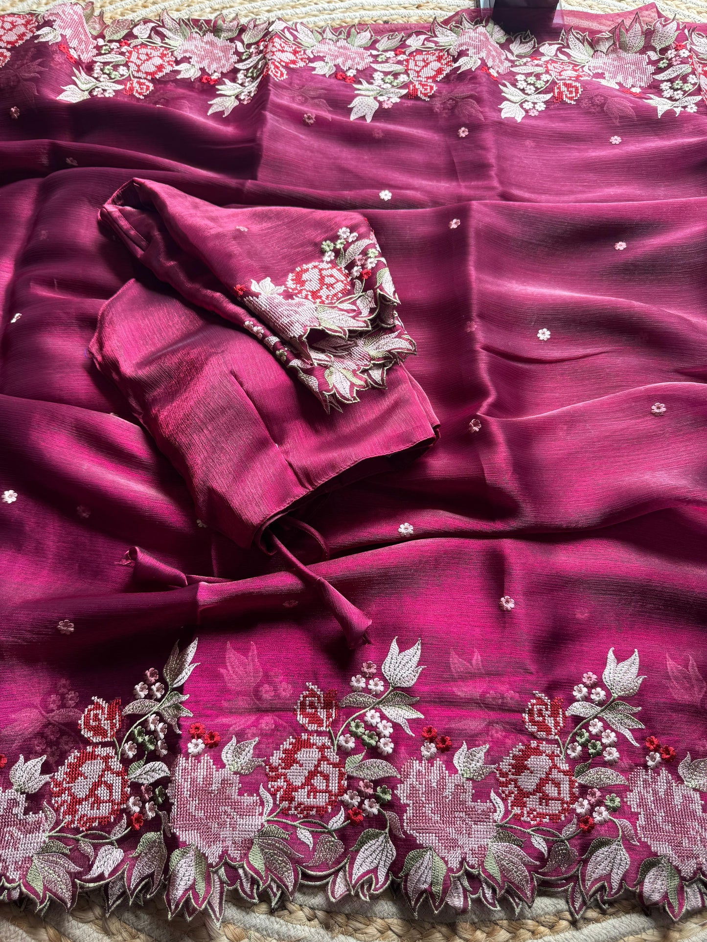 Burberry Zimichoo Saree