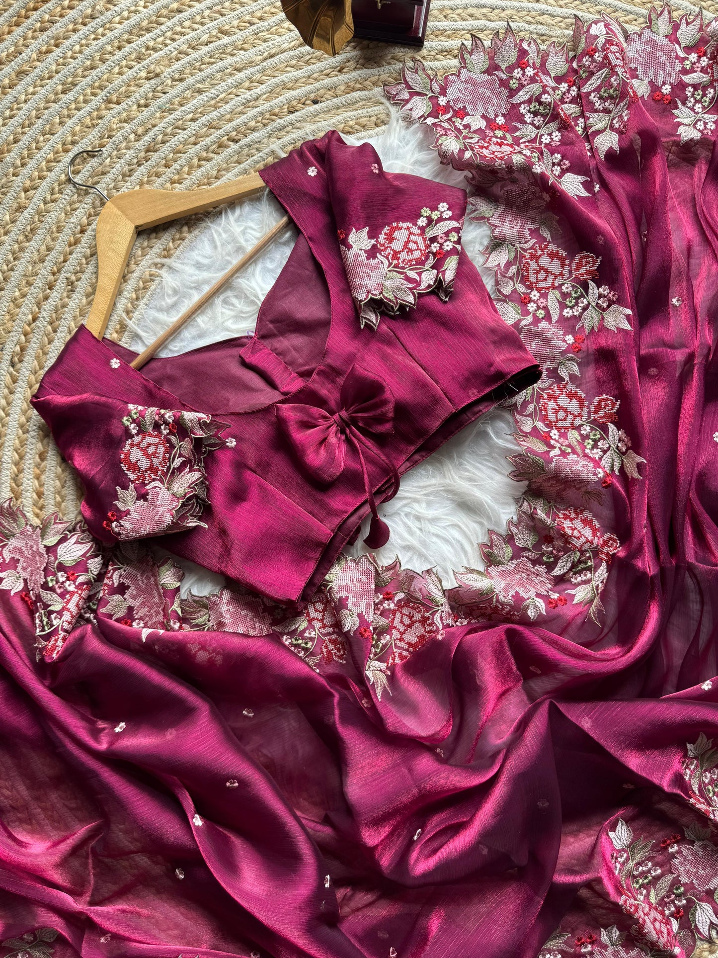 Burberry Zimichoo Saree