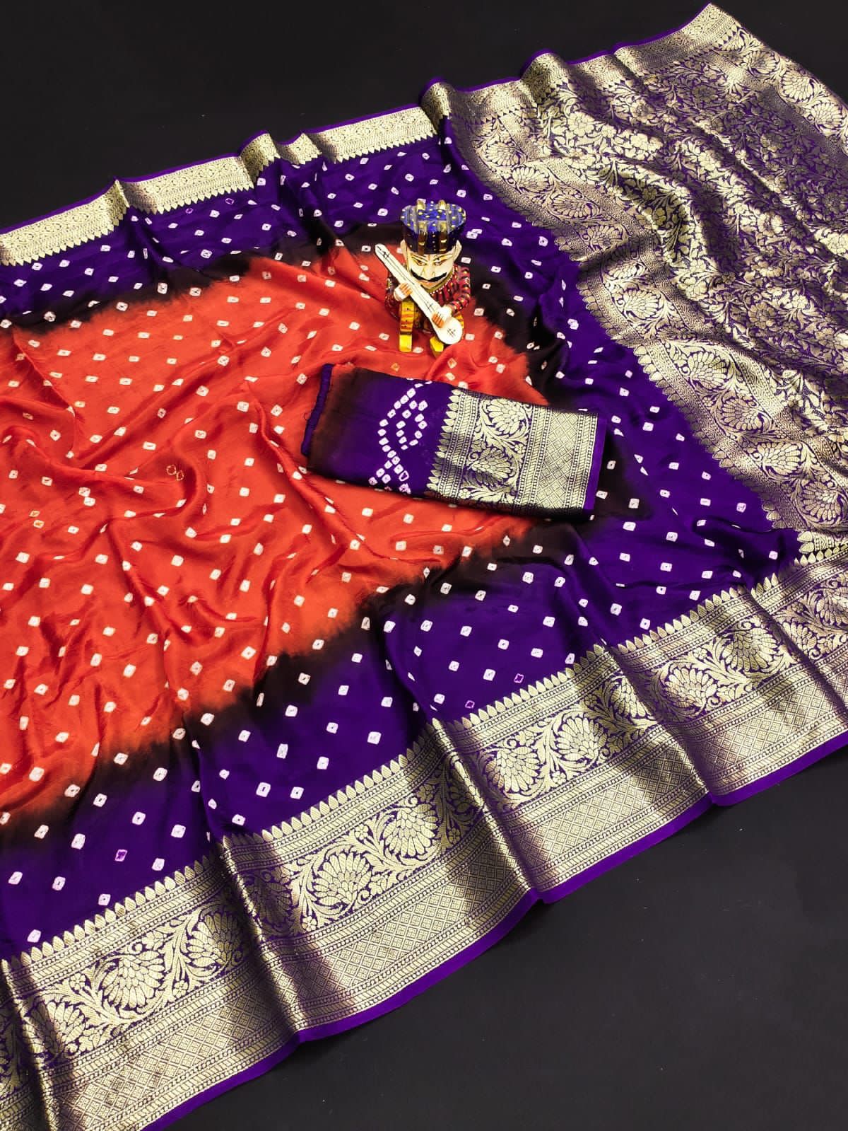 Bandhej Boutique Saree