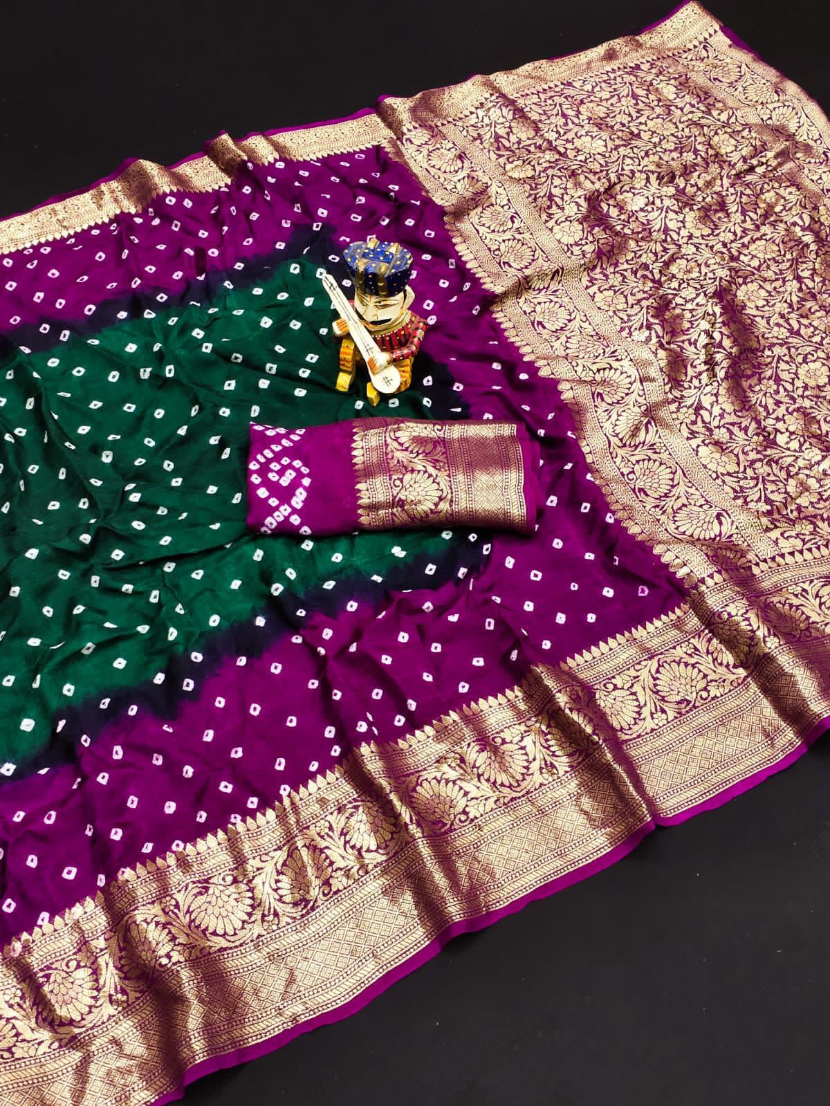 Bandhej Boutique Saree