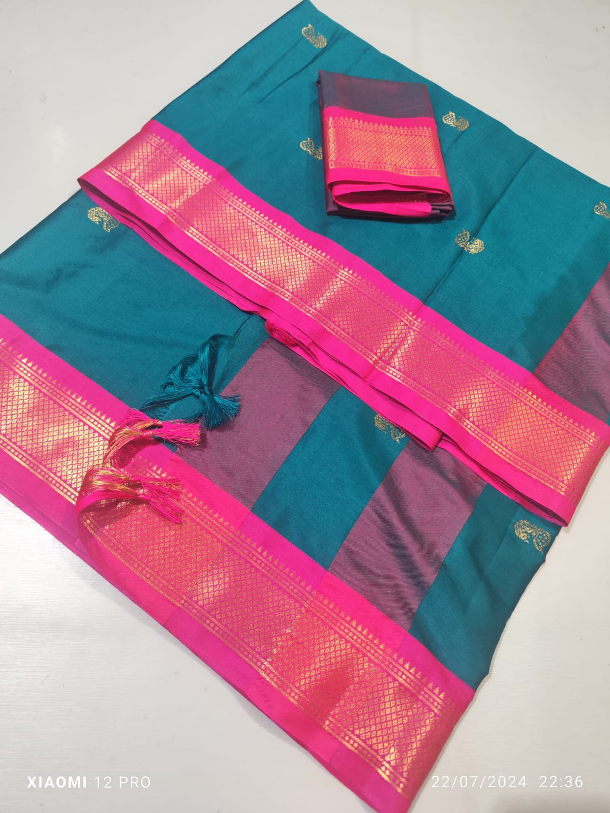 Cotton Silk Saree