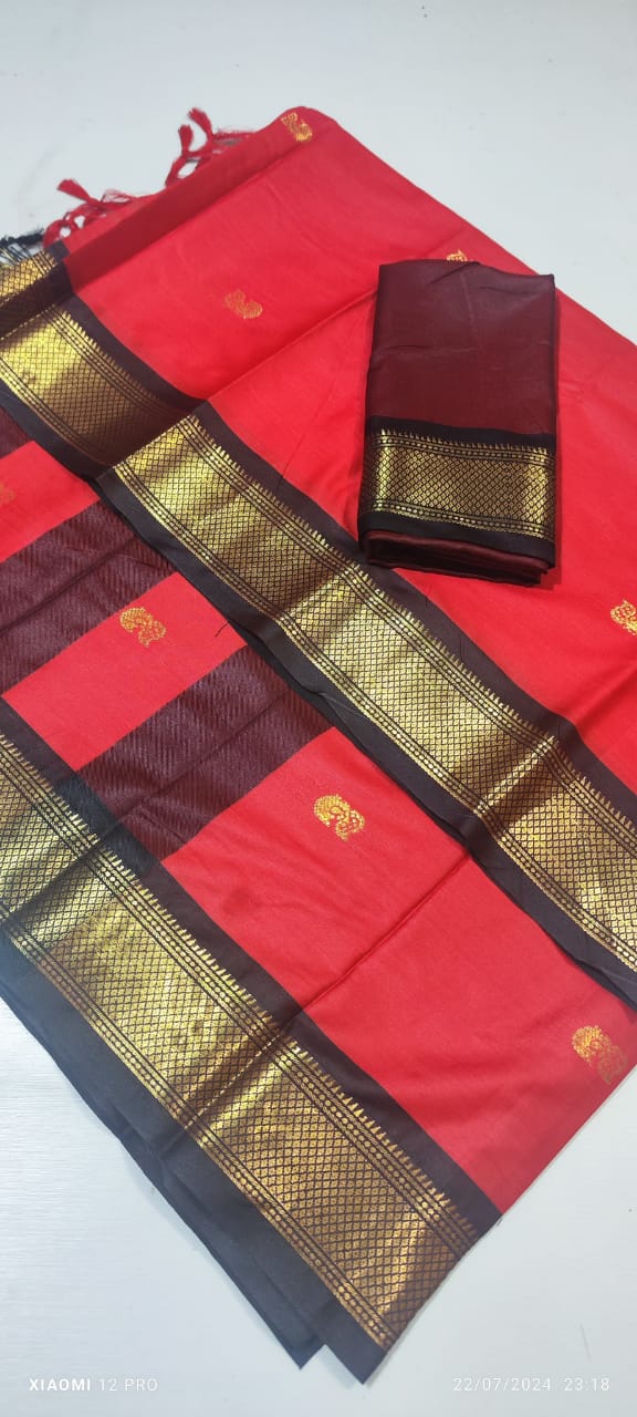 Cotton Silk Saree