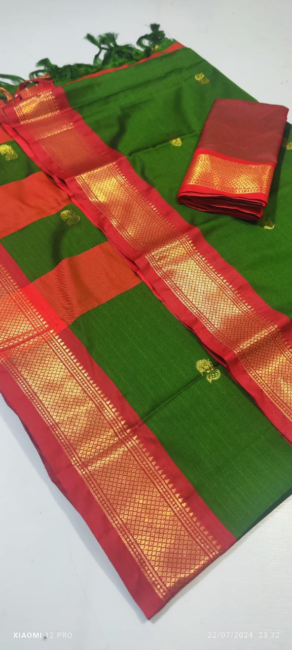 Cotton Silk Saree