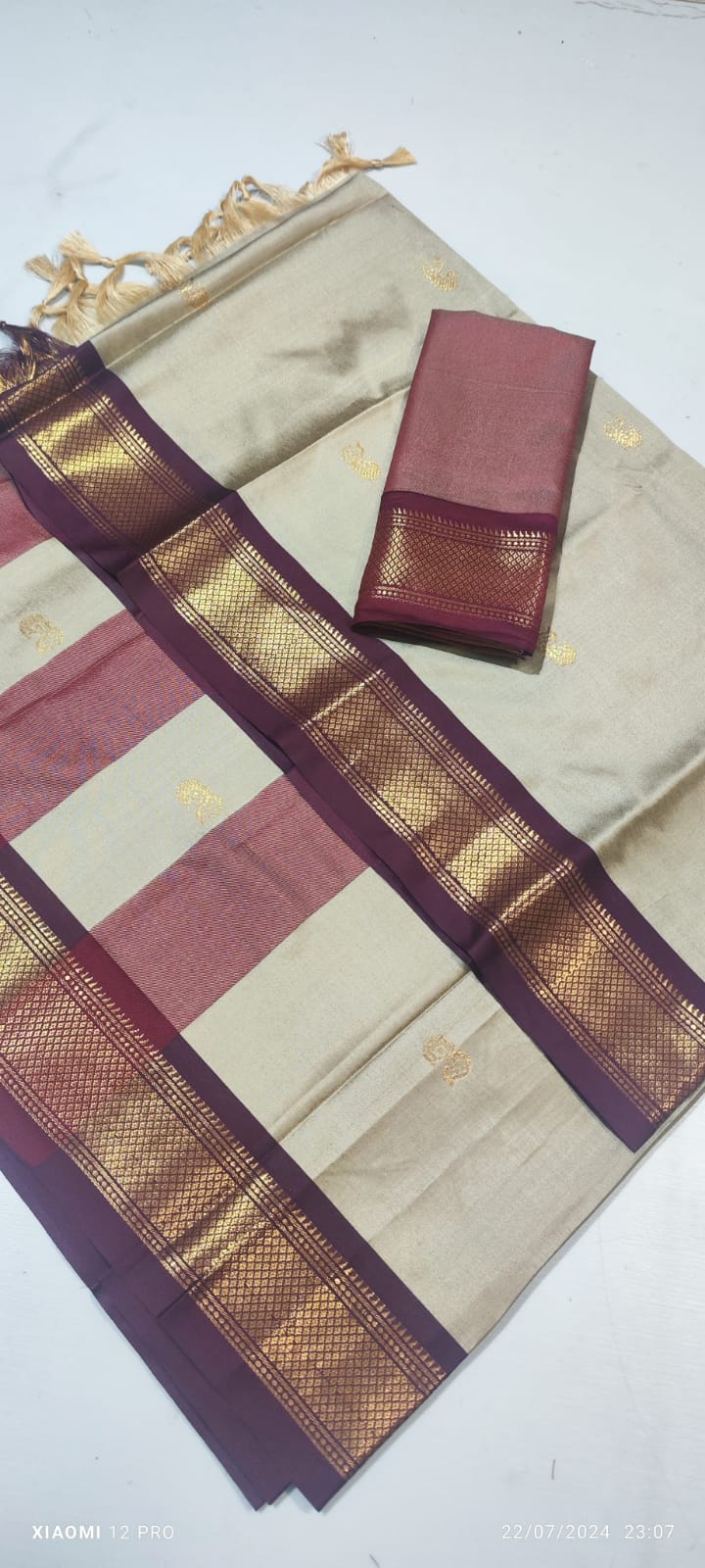 Cotton Silk Saree