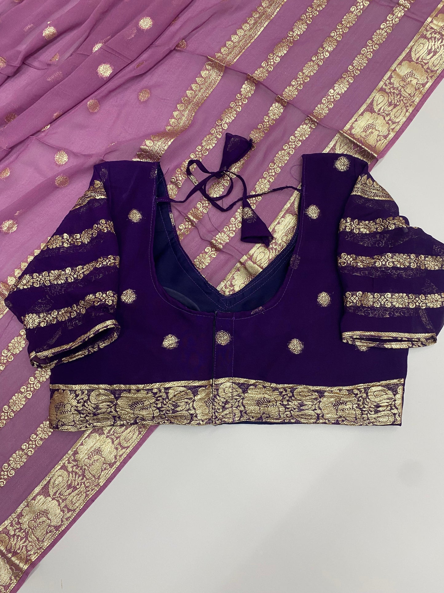 Georgette Banarasi Saree