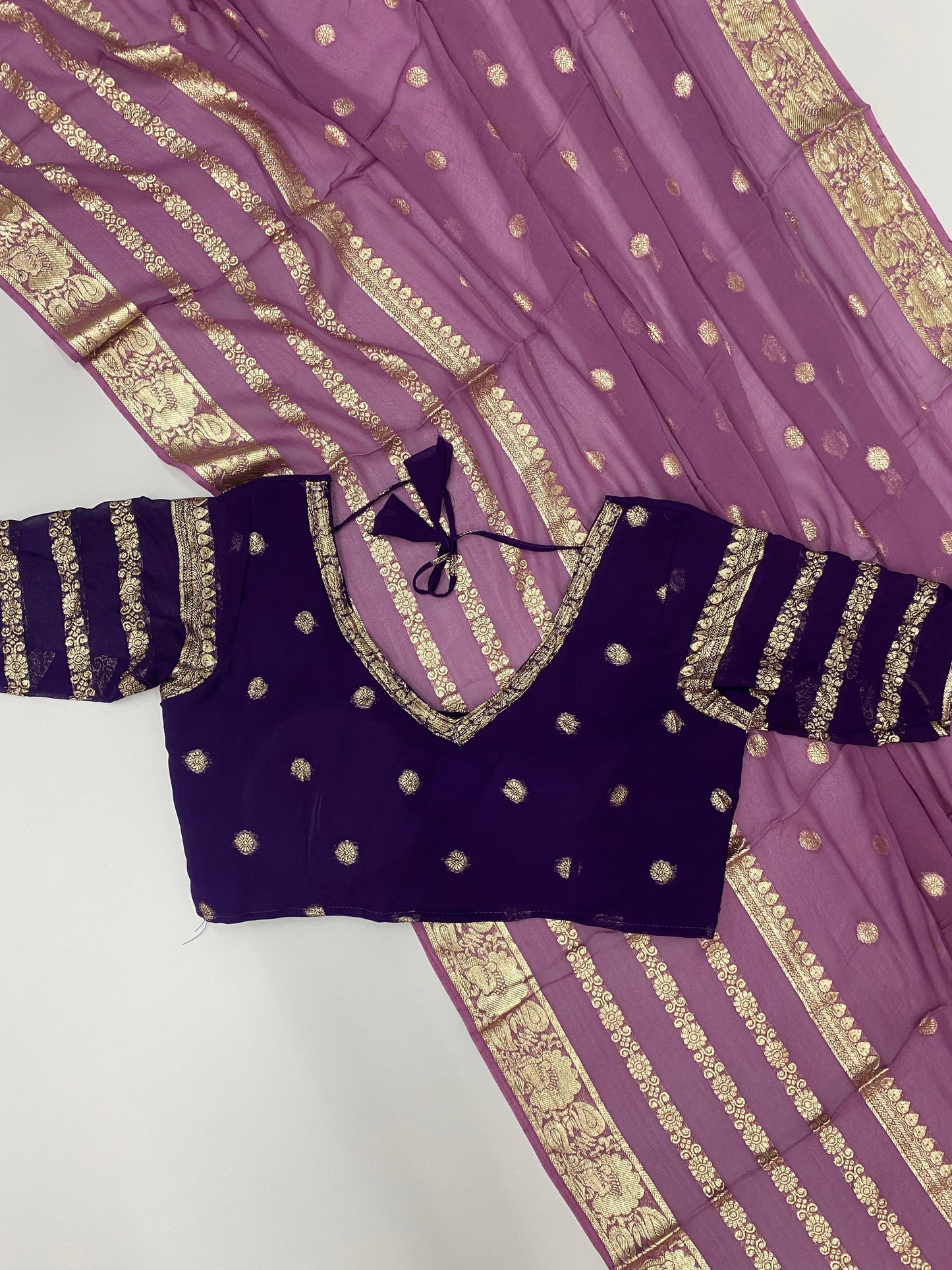 Georgette Banarasi Saree