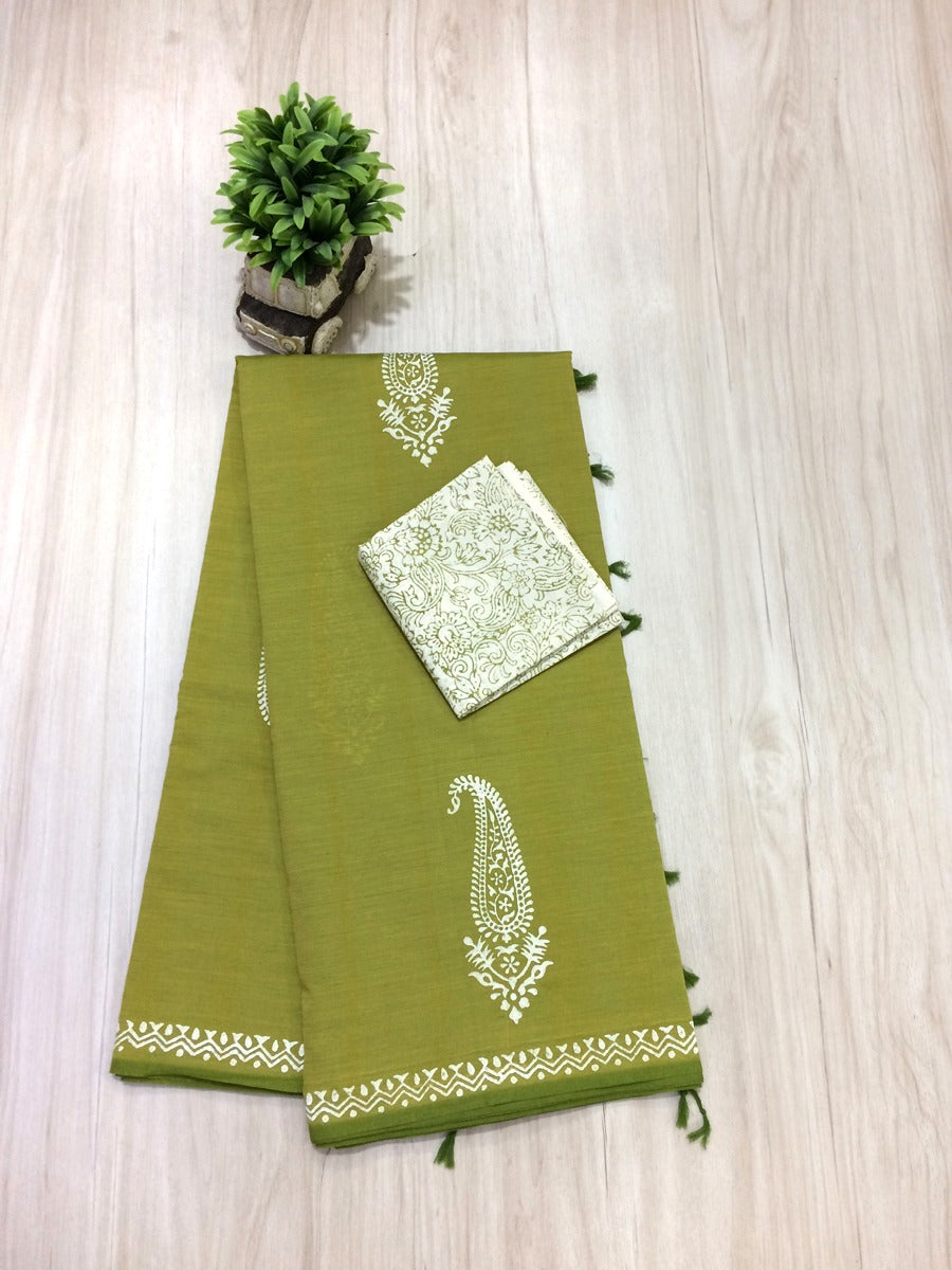 South Cotton Mix Saree