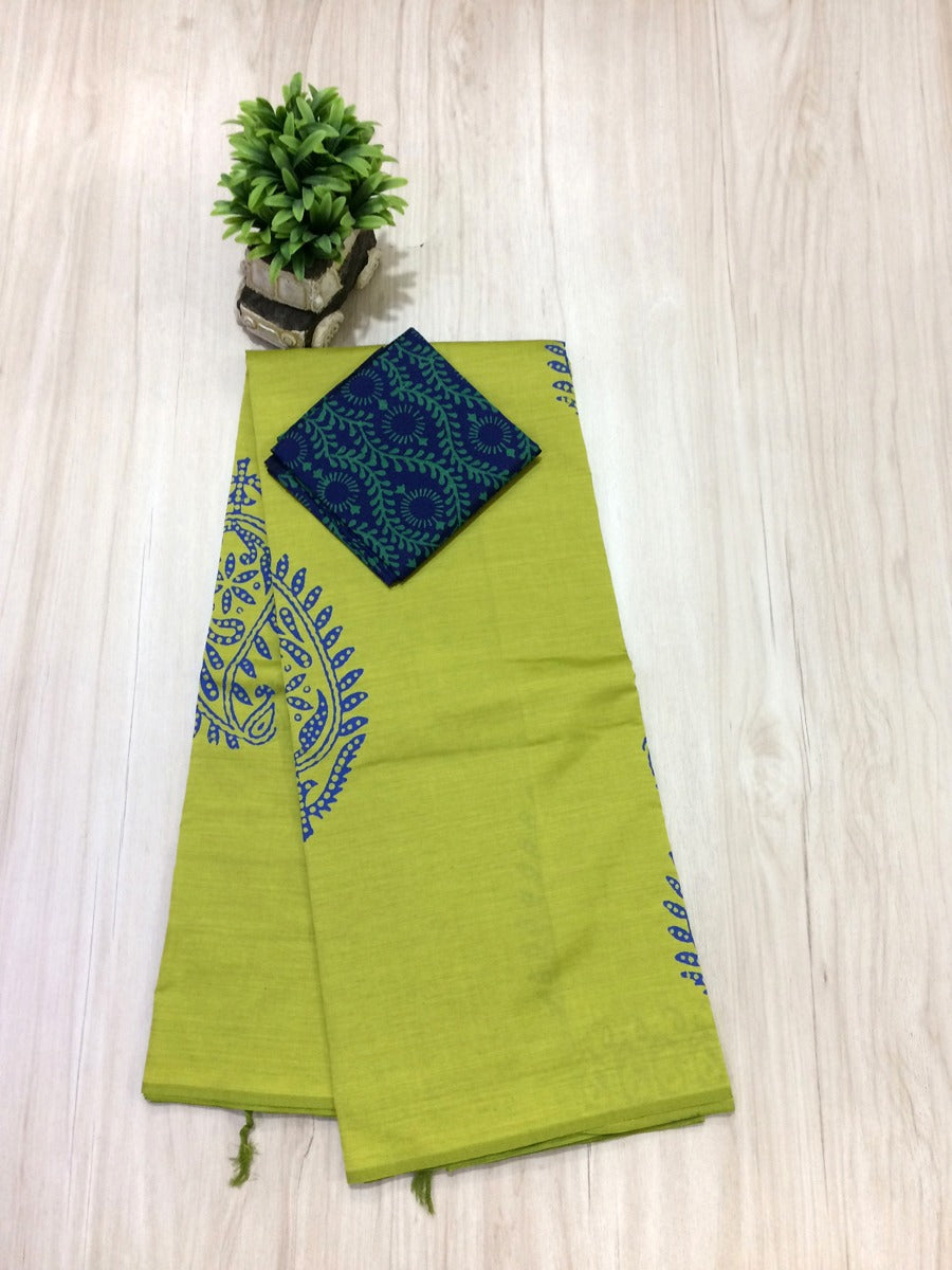 South Cotton Mix Saree