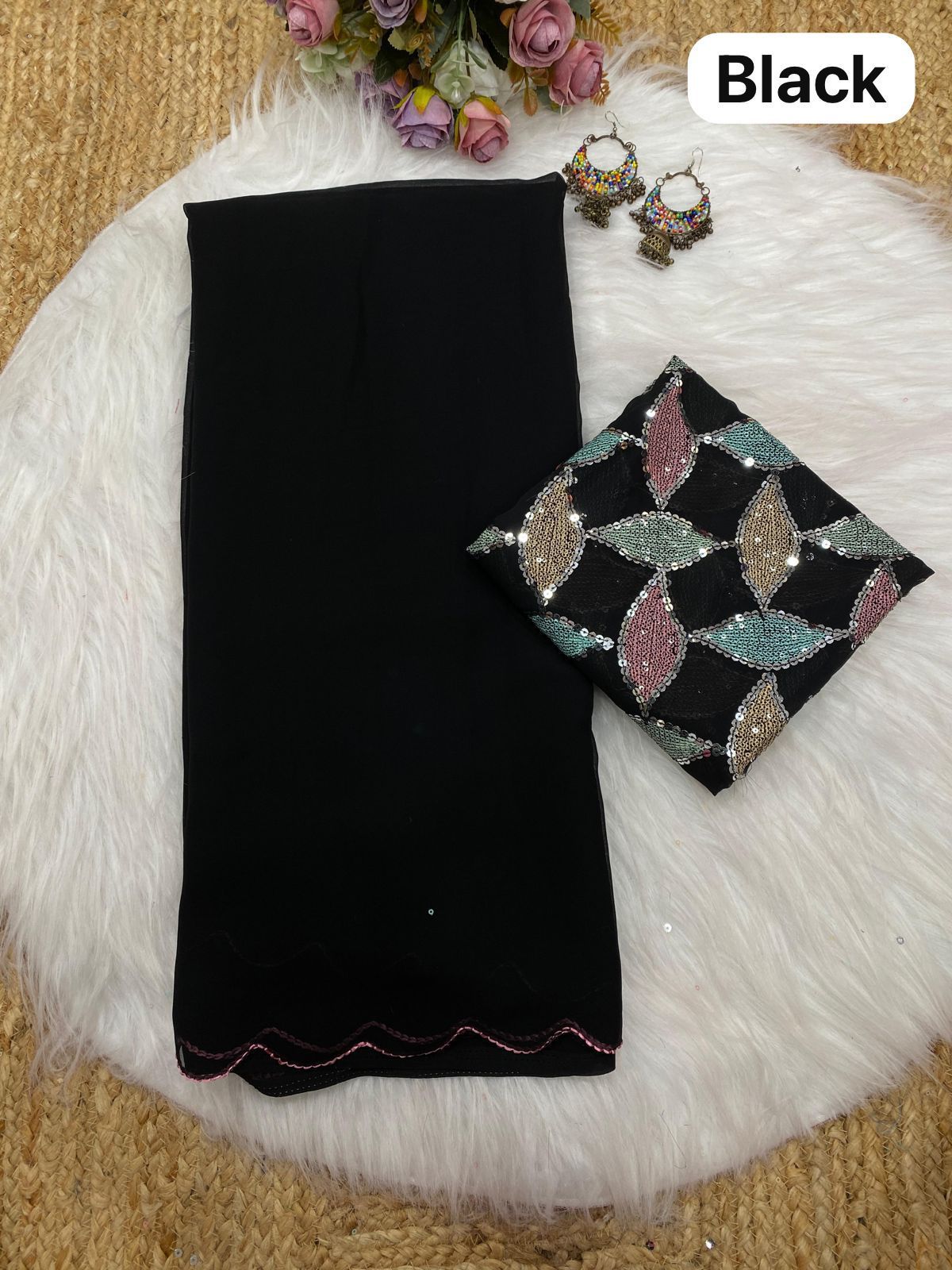 Georgette Saree