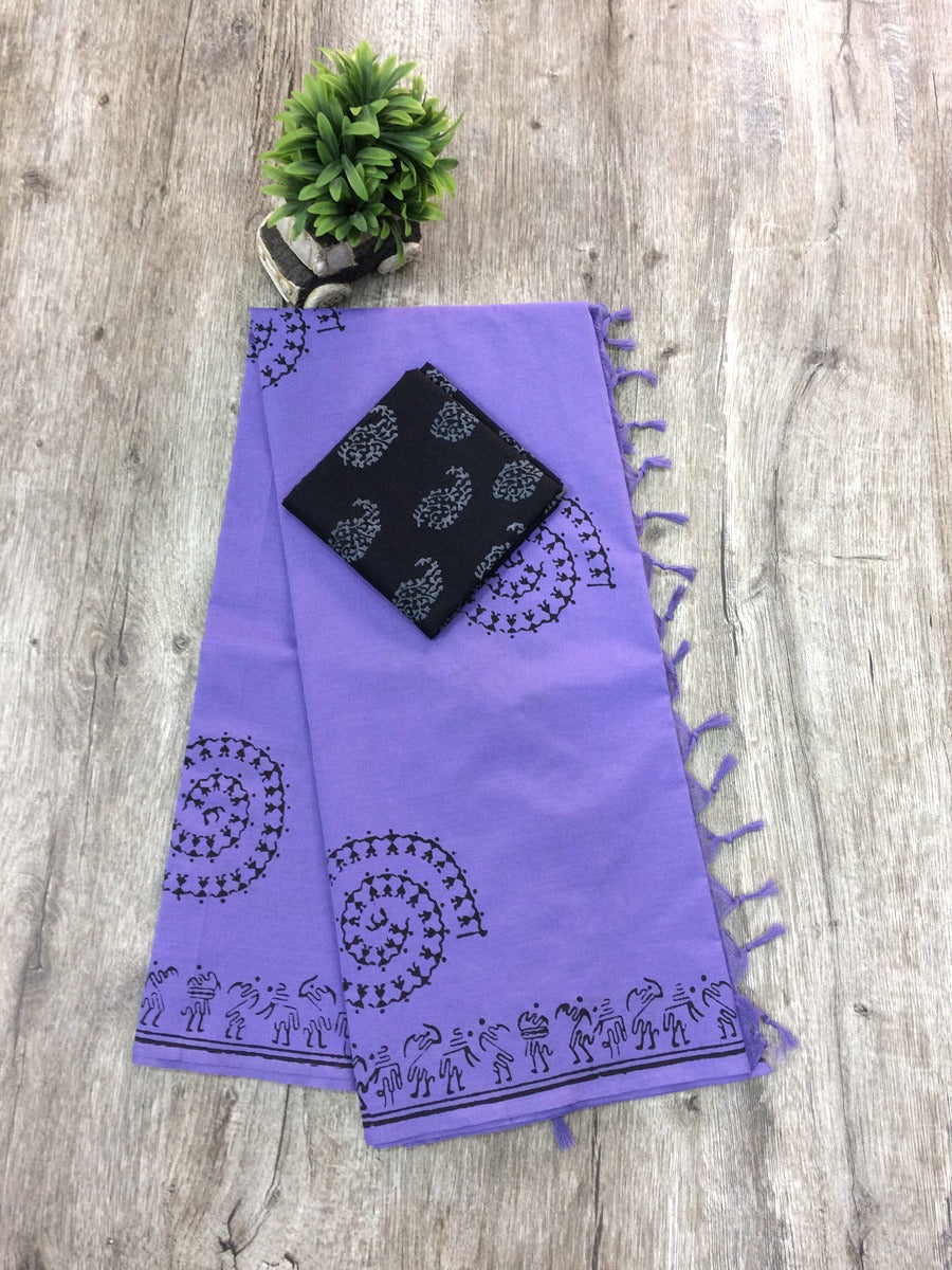 South Cotton Mix Saree