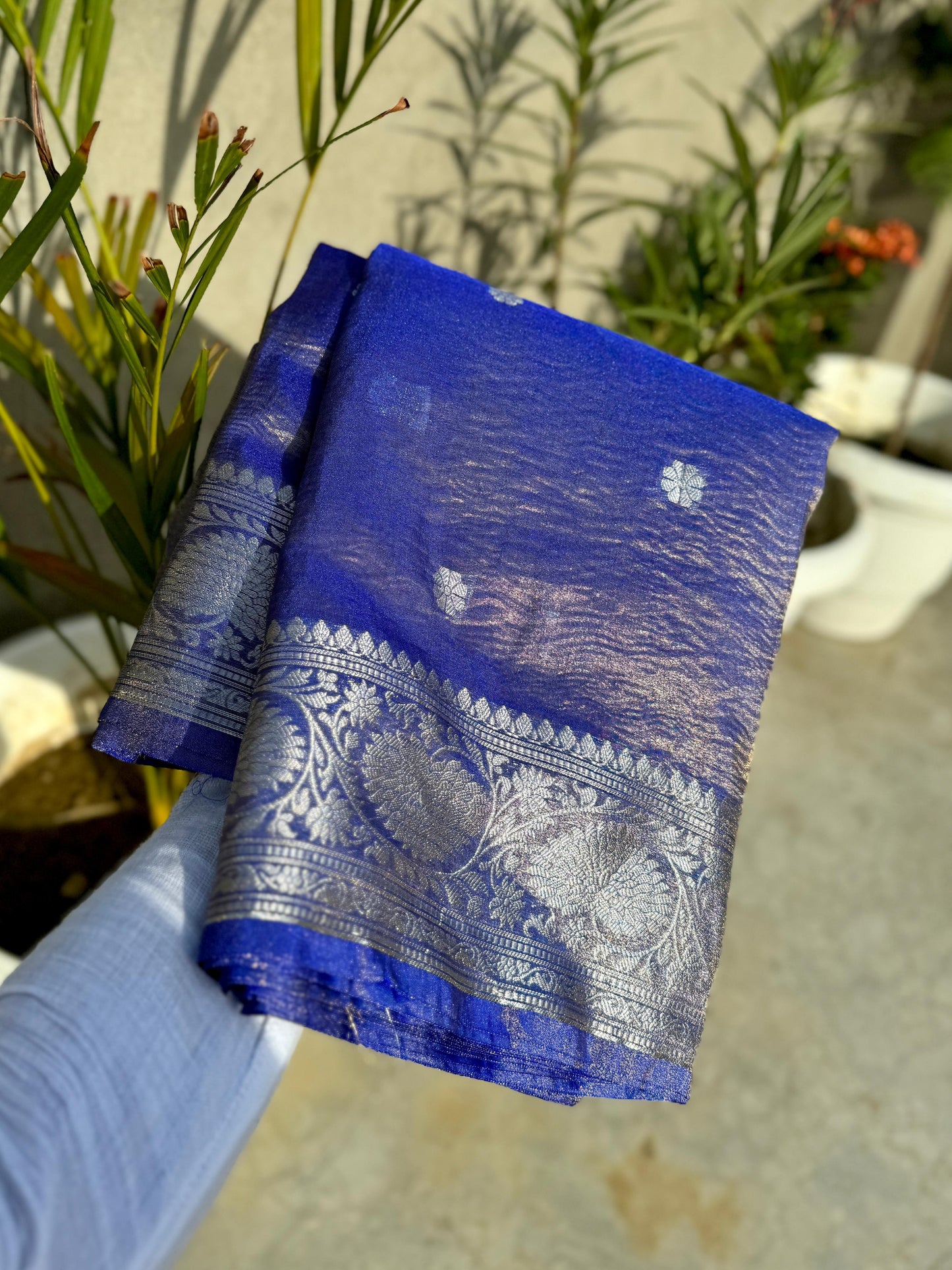 Banarasi Crushed Tissue
