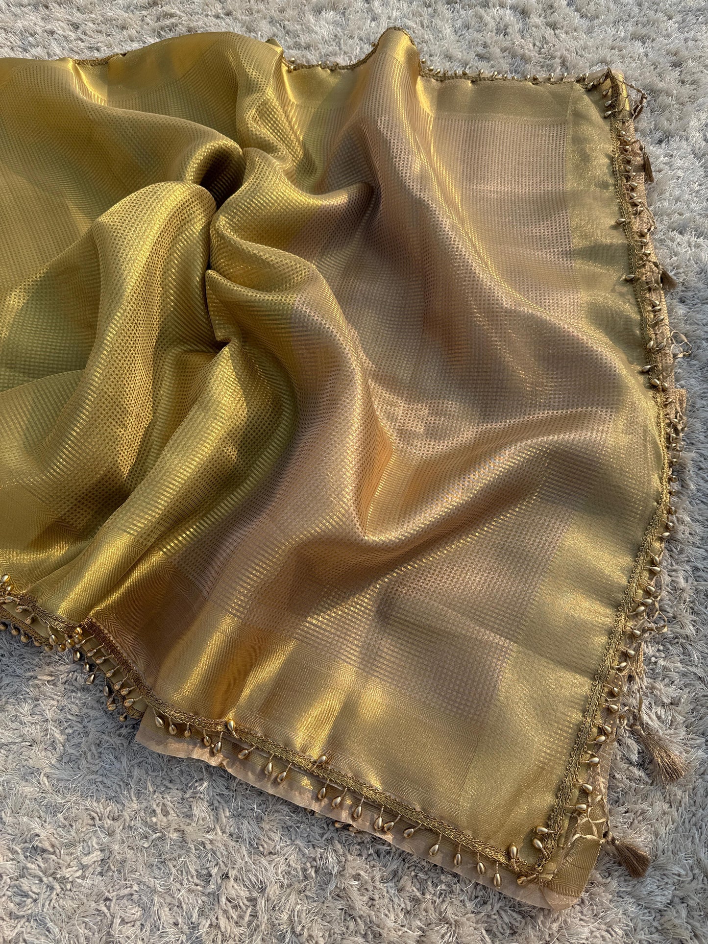 Banarasi Tissue Silk Fabric