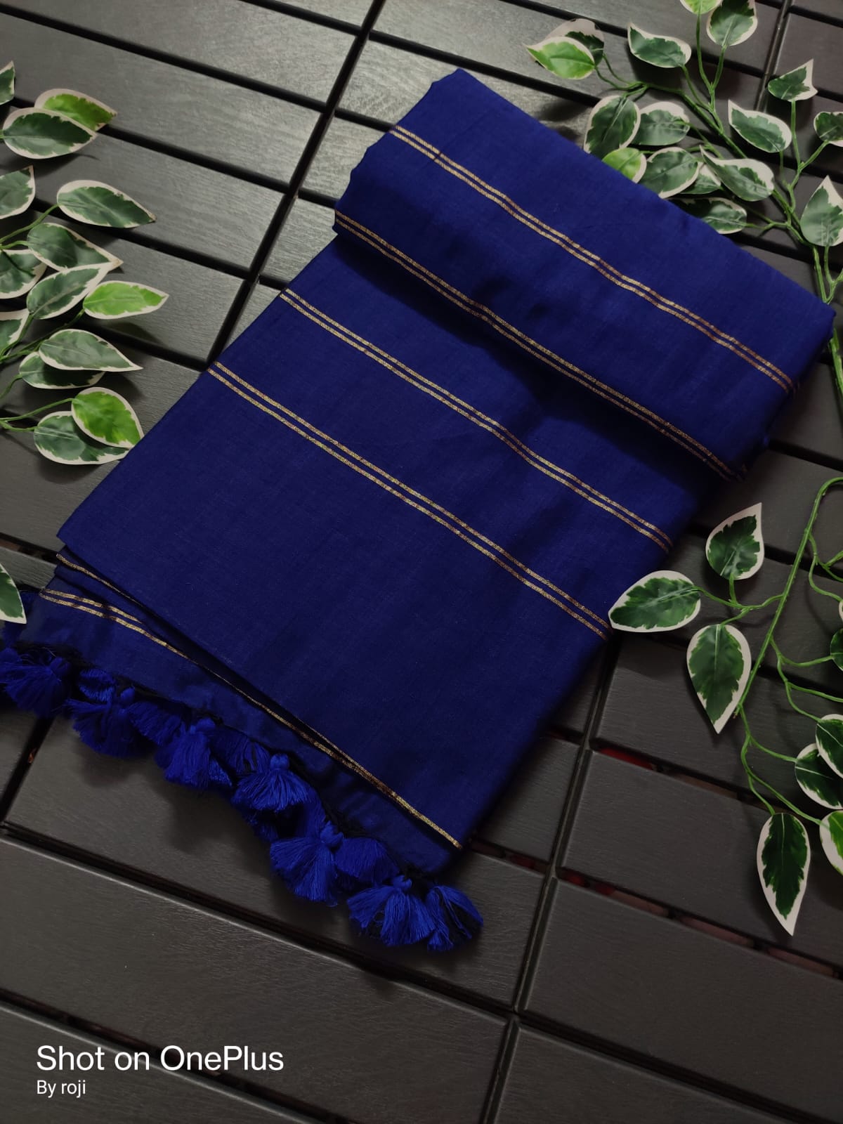 Sico Stripe Khadi Cotton Saree