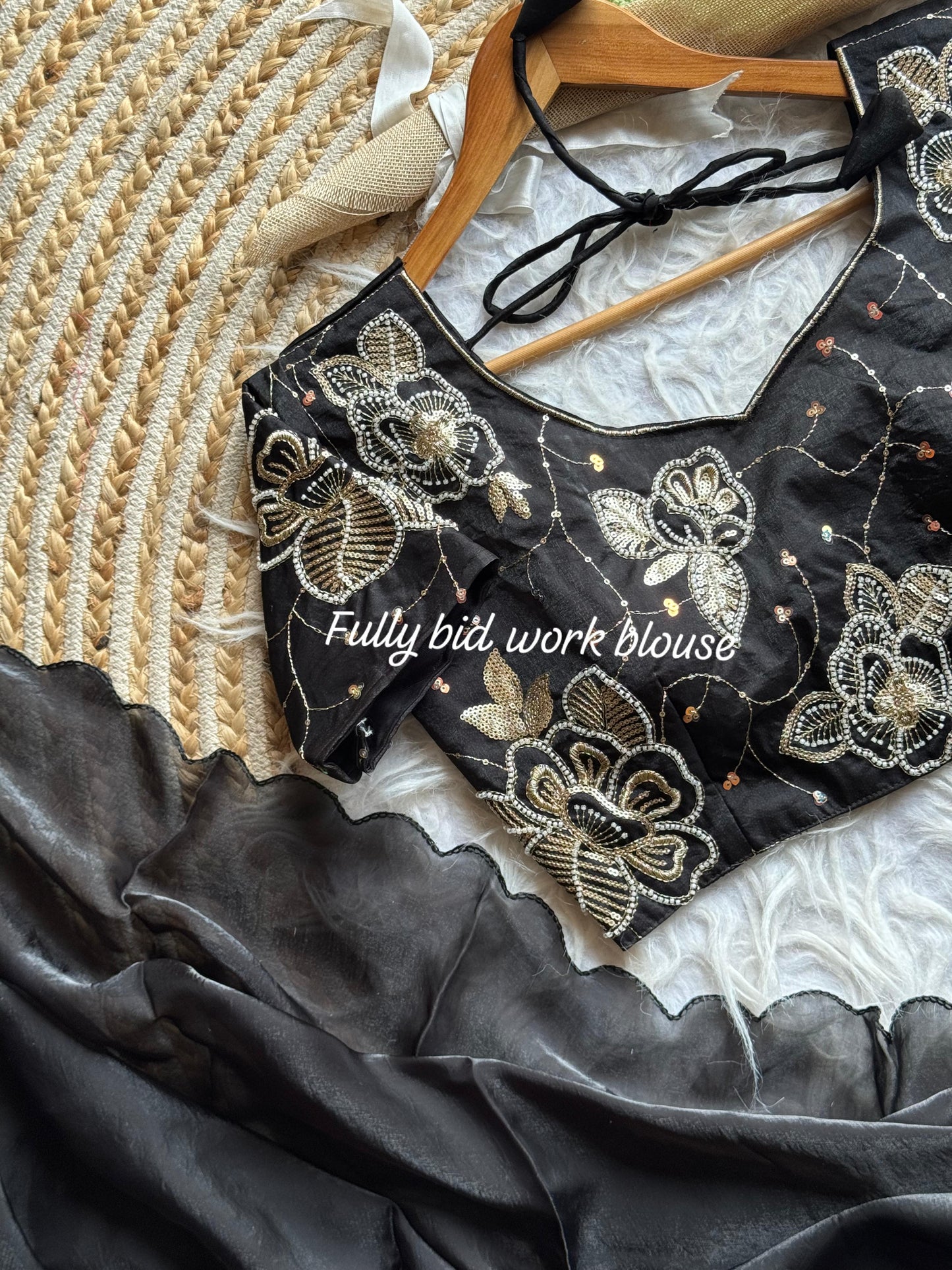 Space Silk Saree