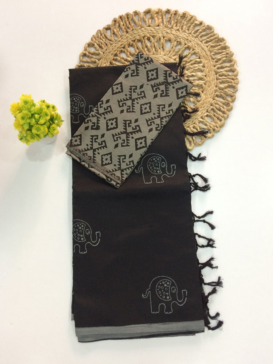 South Cotton Mix Saree