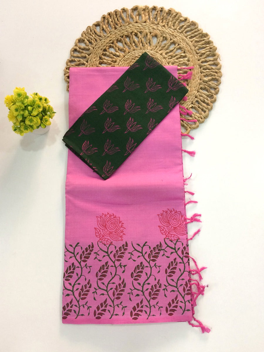 South Cotton Mix Saree