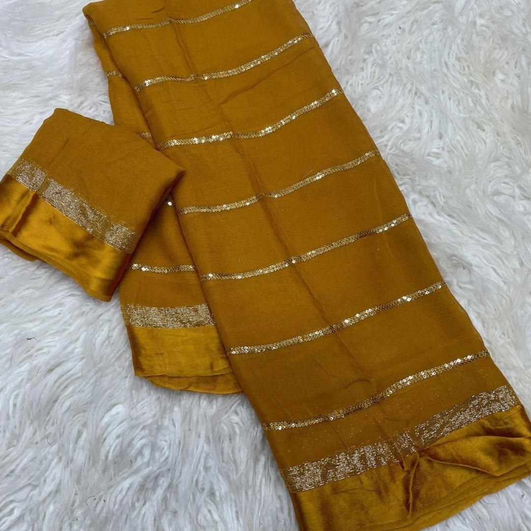 Viscose Georgette Saree