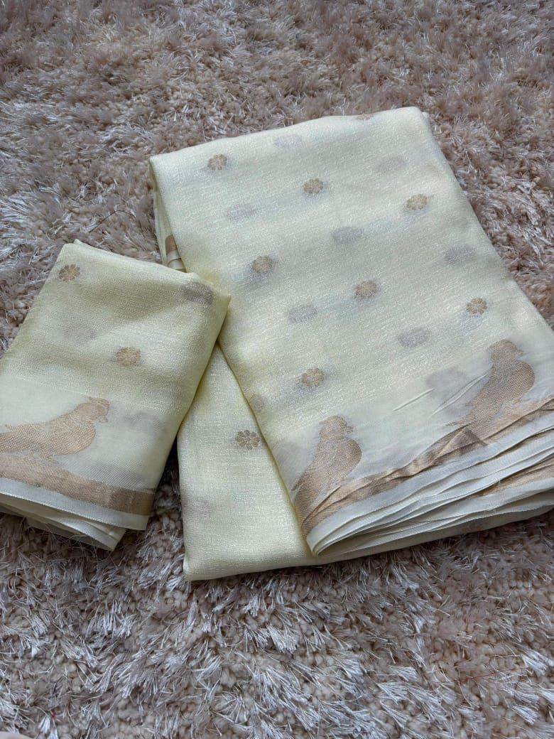 Viscose Khadi Silk Saree