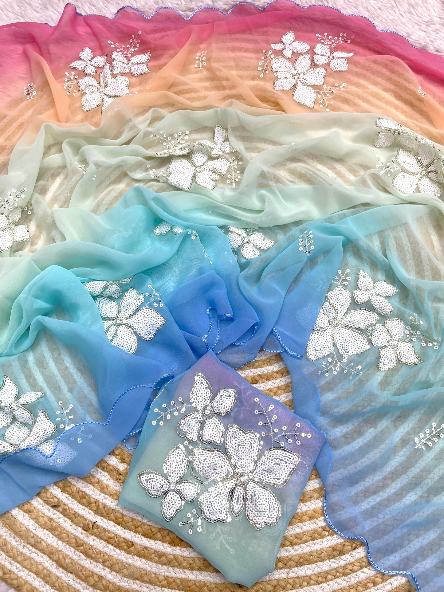 Georgette Saree