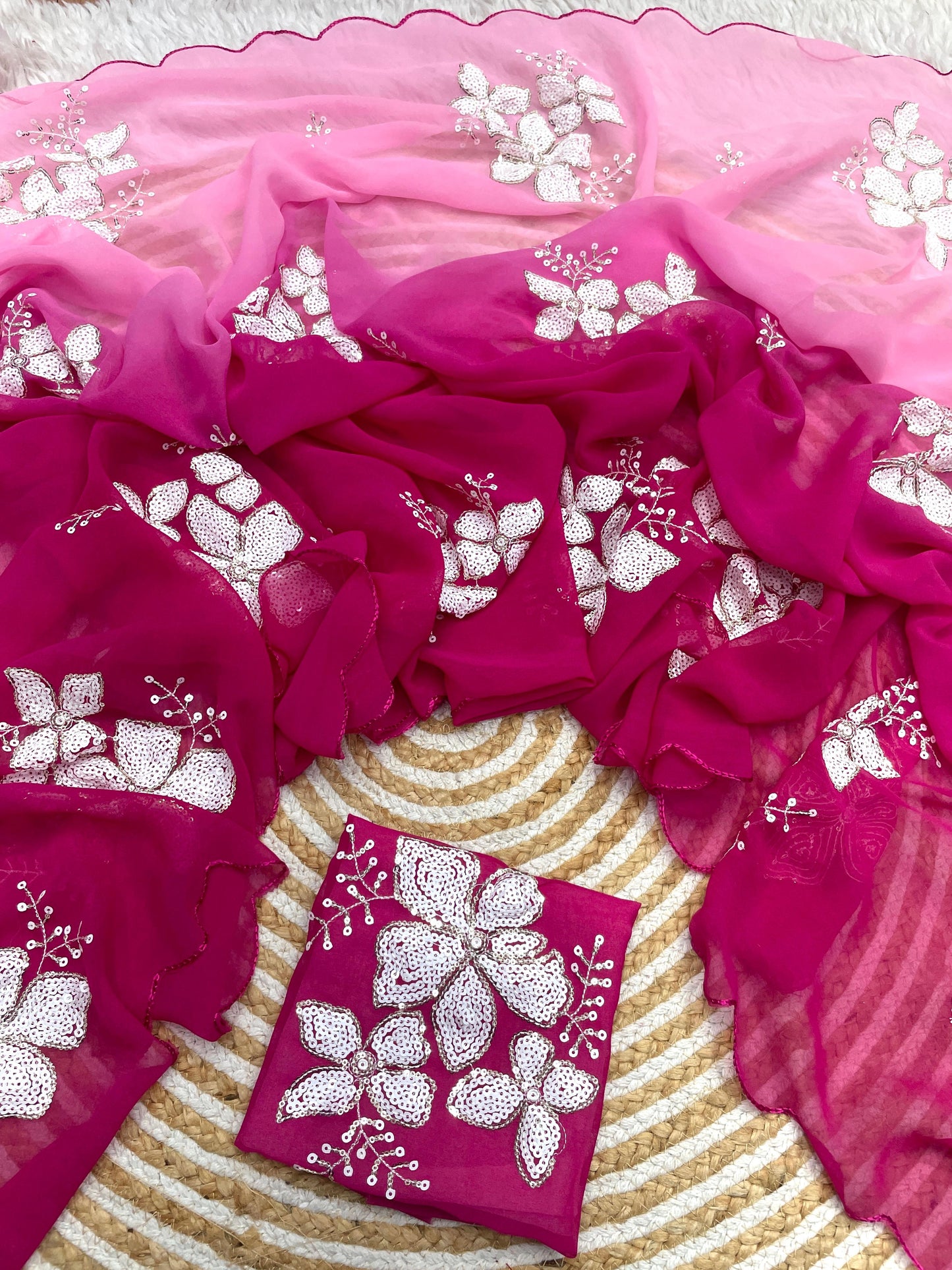Georgette Saree
