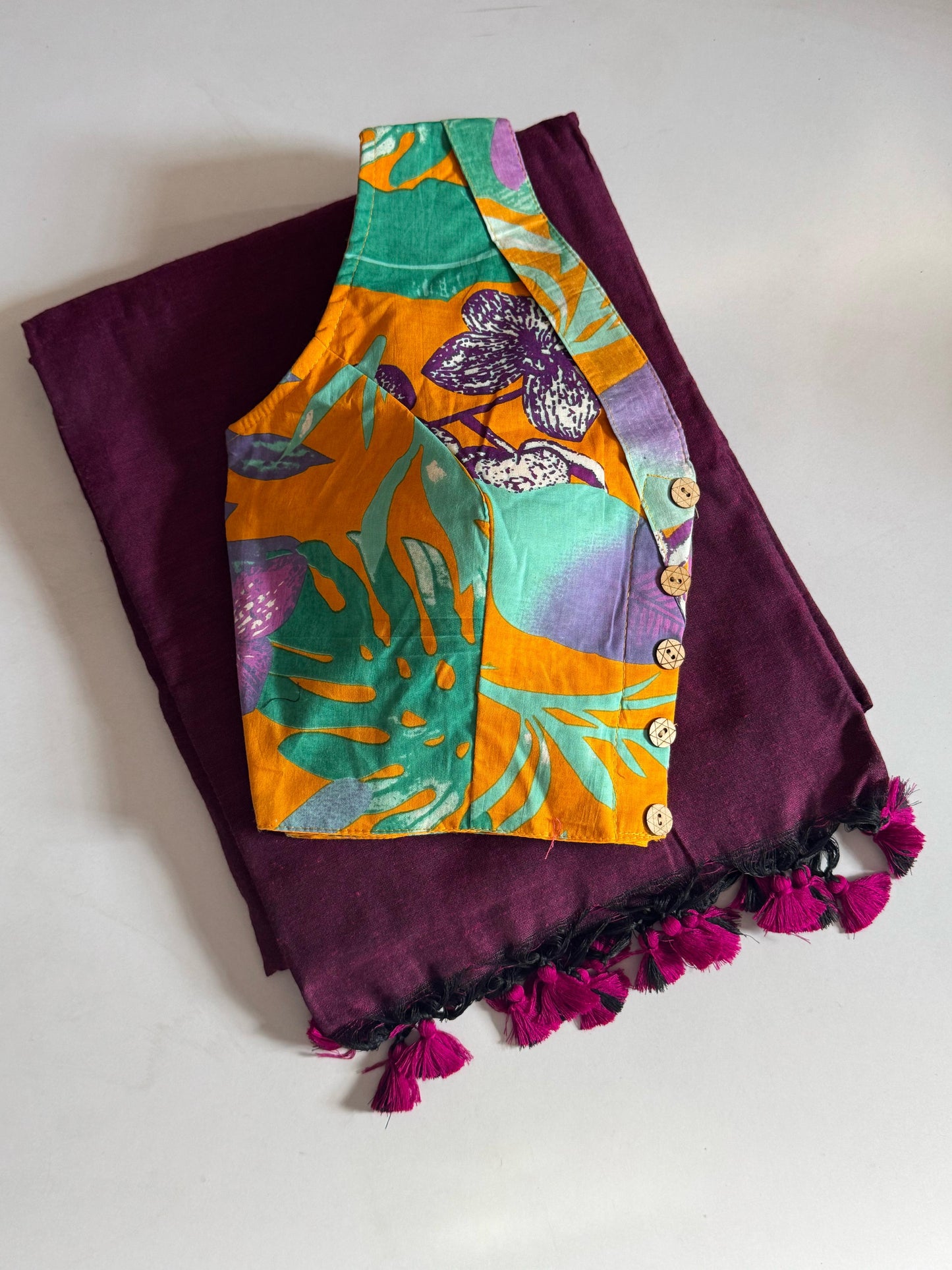 Khadi Cotton with Tasselse