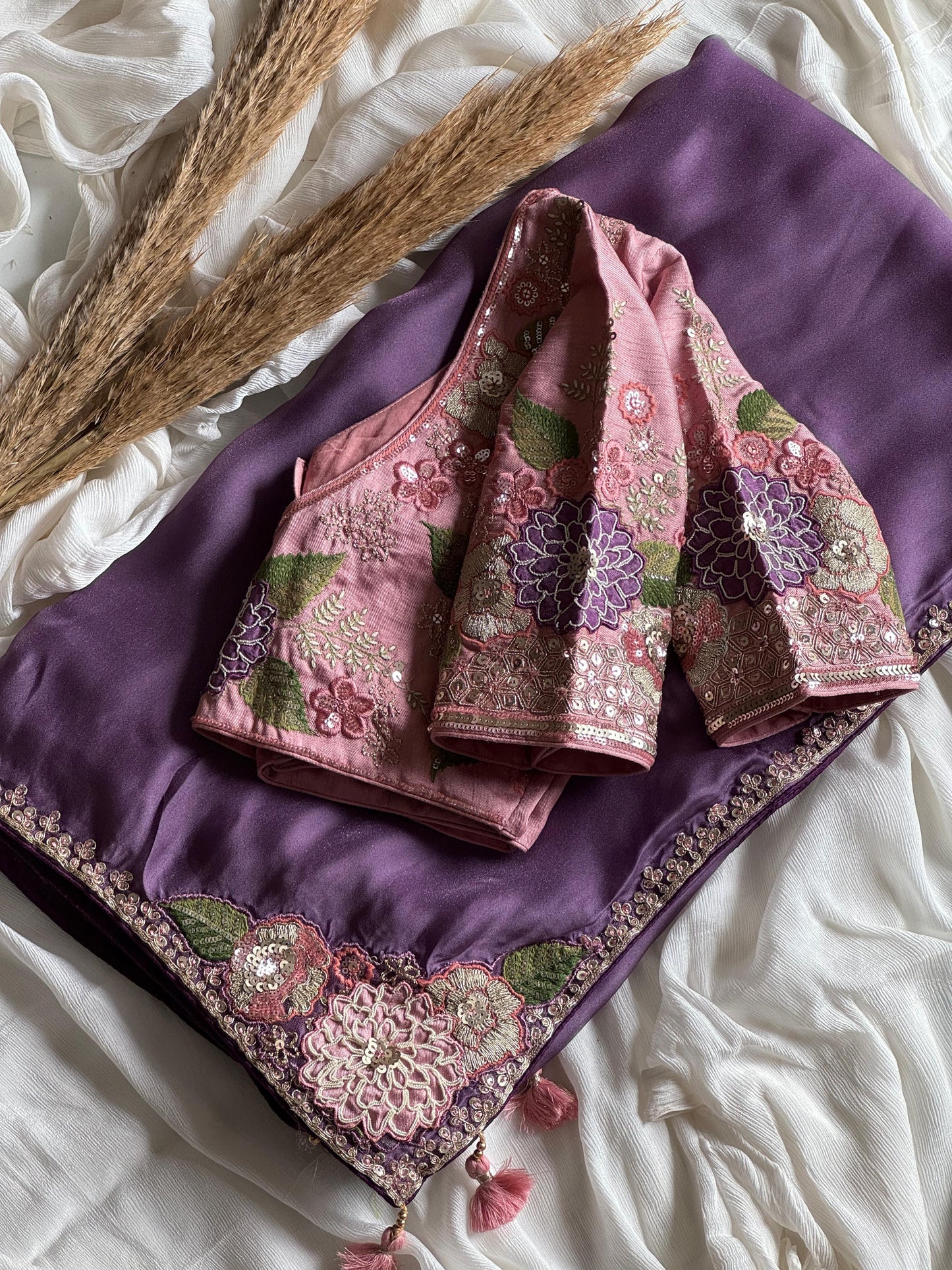 Crape Silk Saree