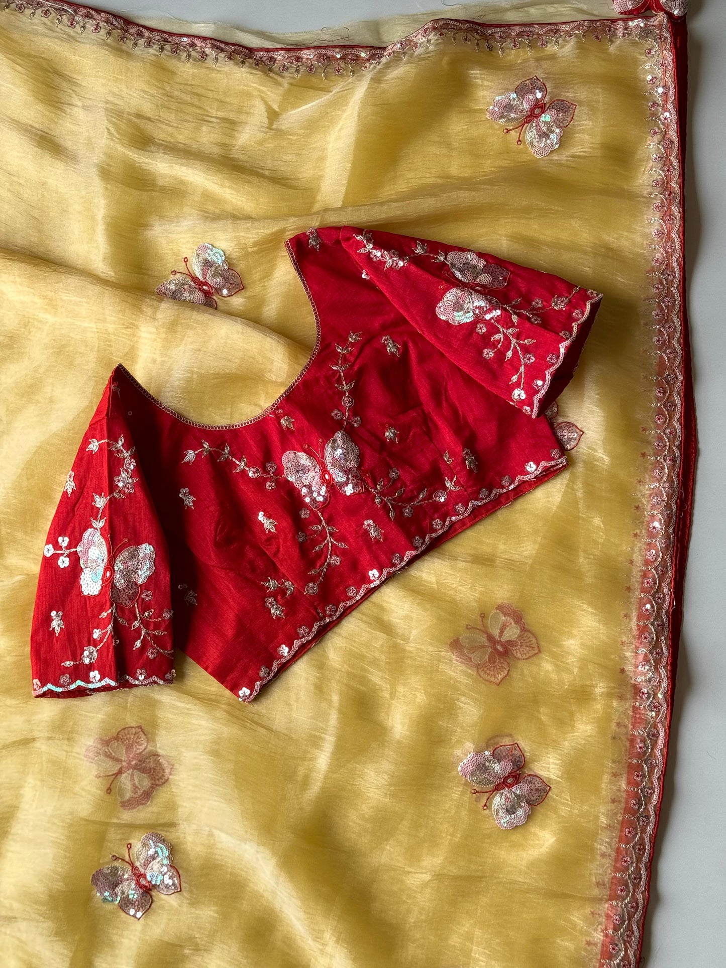 Organza Saree