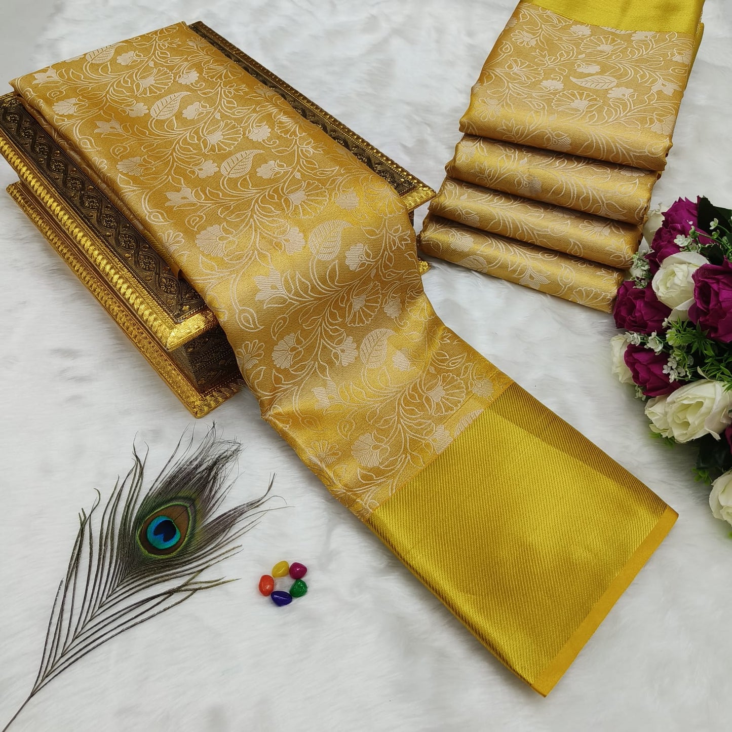 Kanchipuram Tissue Saree