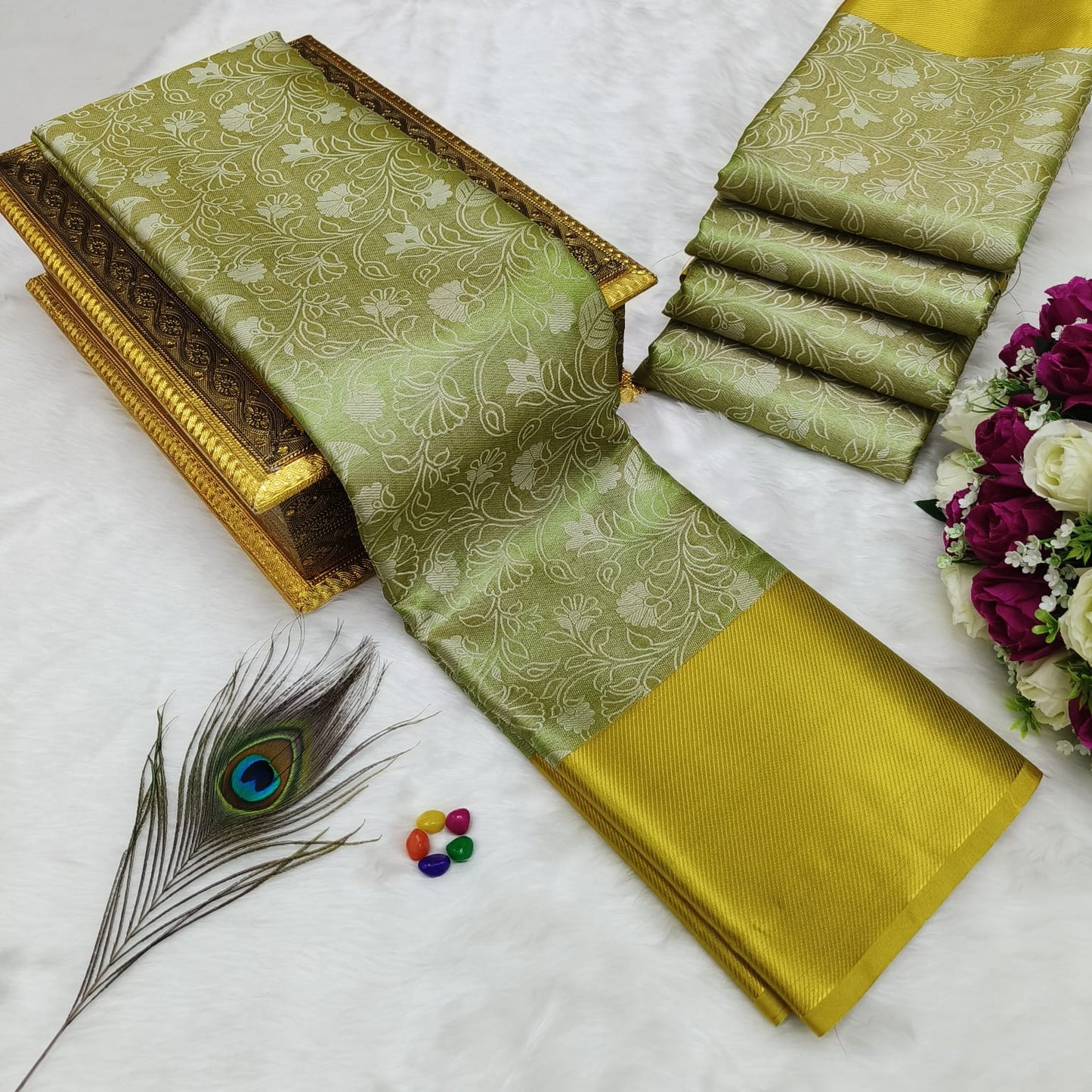 Kanchipuram Tissue Saree