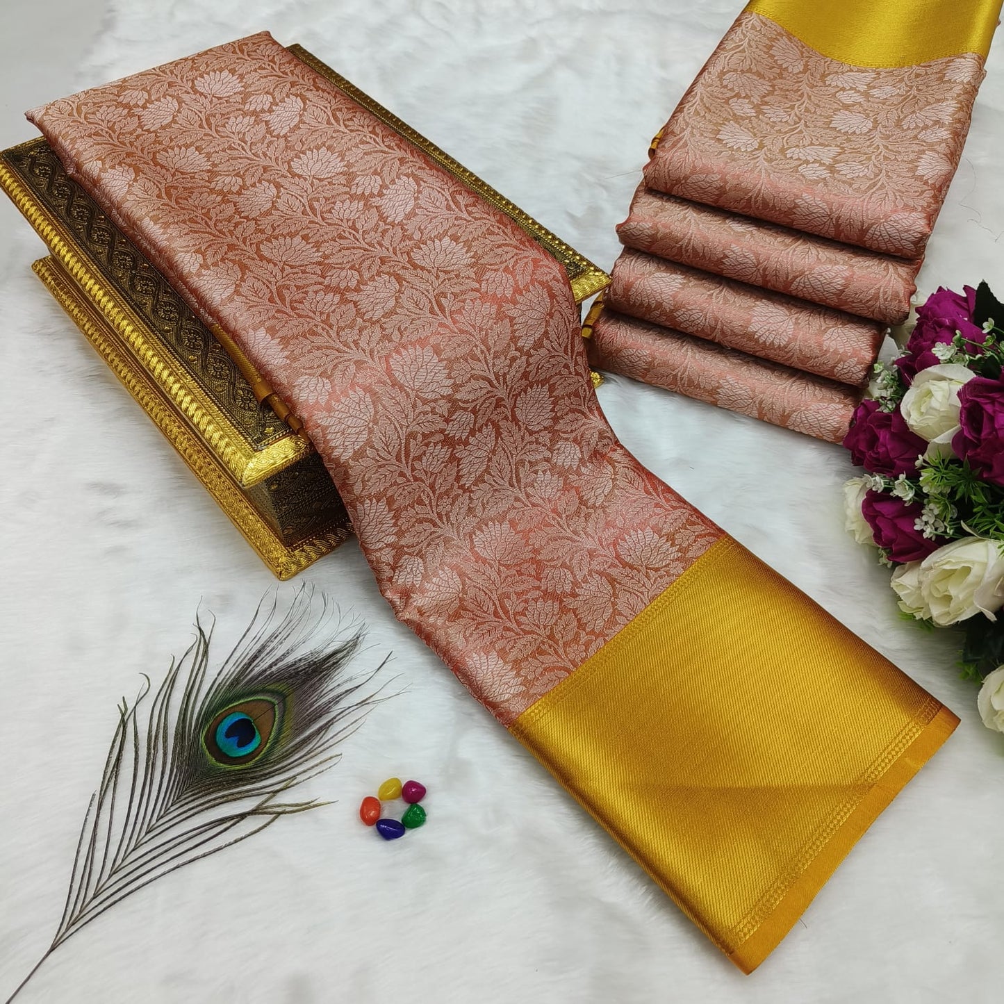 Kanchipuram Tissue Saree