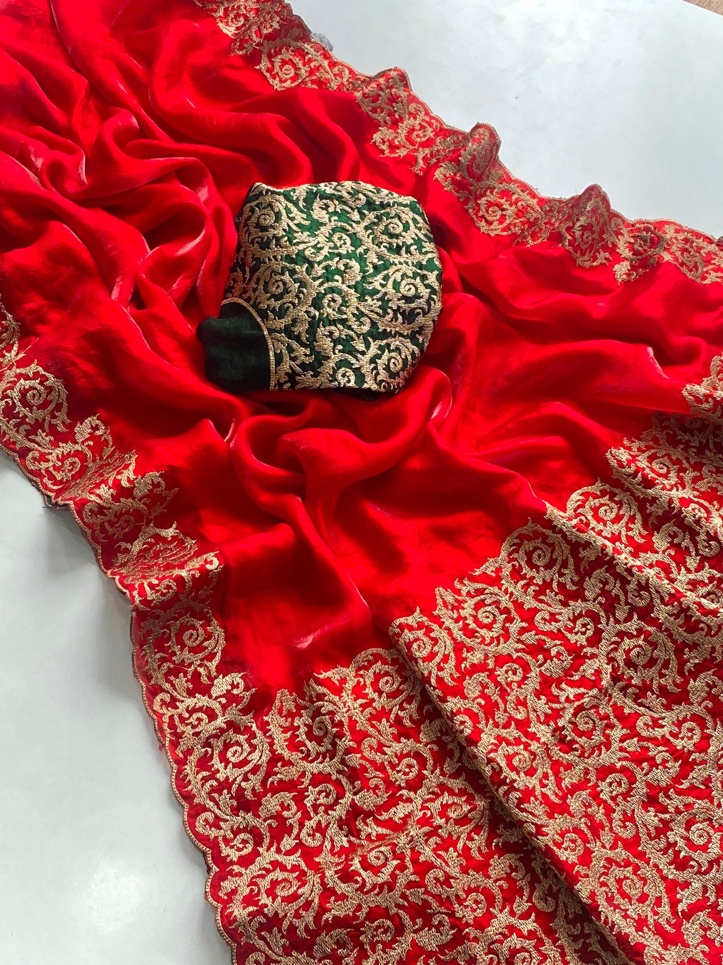 Fendi Chiffon Saree