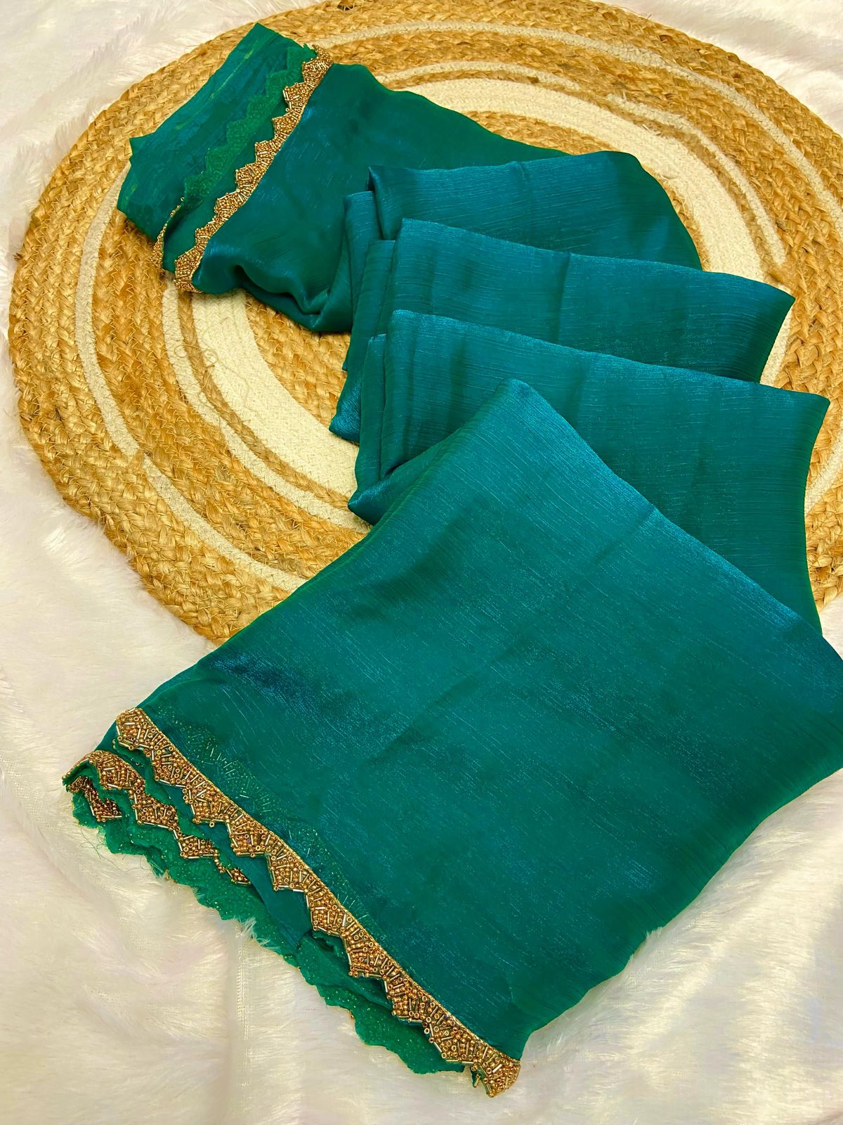 Metallic Soft Silk Saree