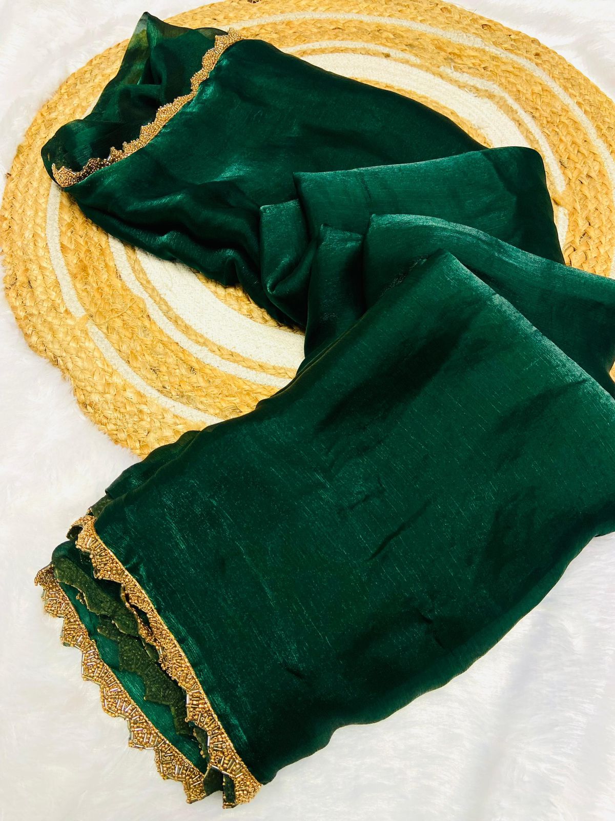 Metallic Soft Silk Saree
