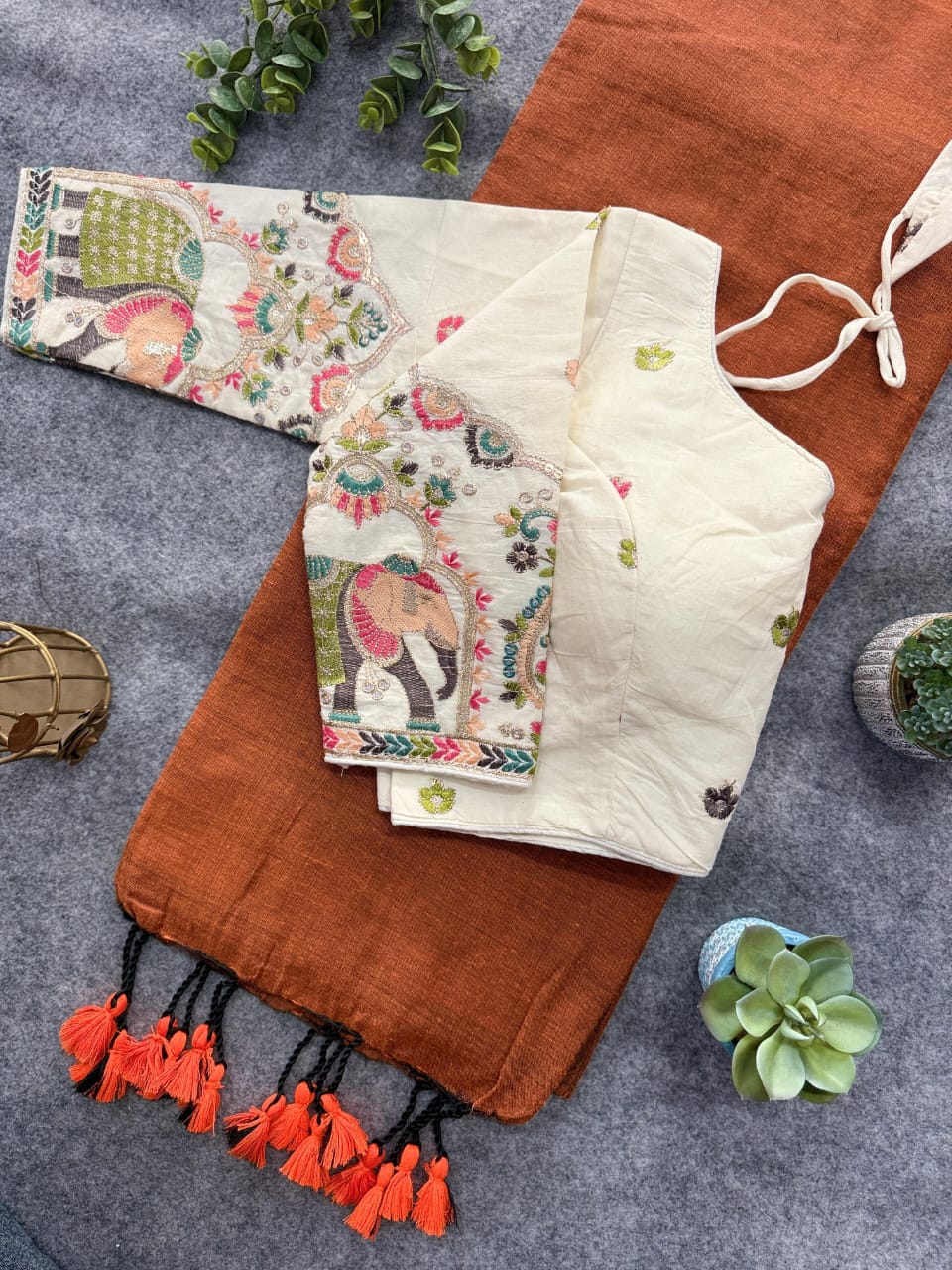 Khadi Cotton Saree