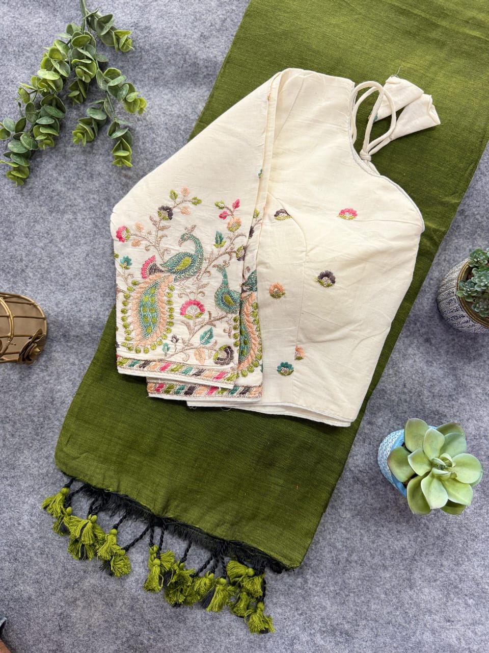 Khadi Cotton Saree