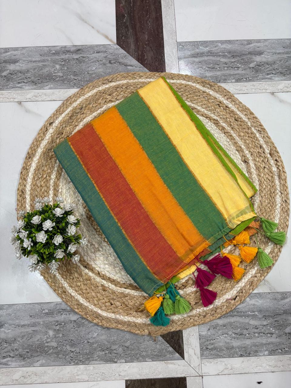 Mul Mul Cotton Saree