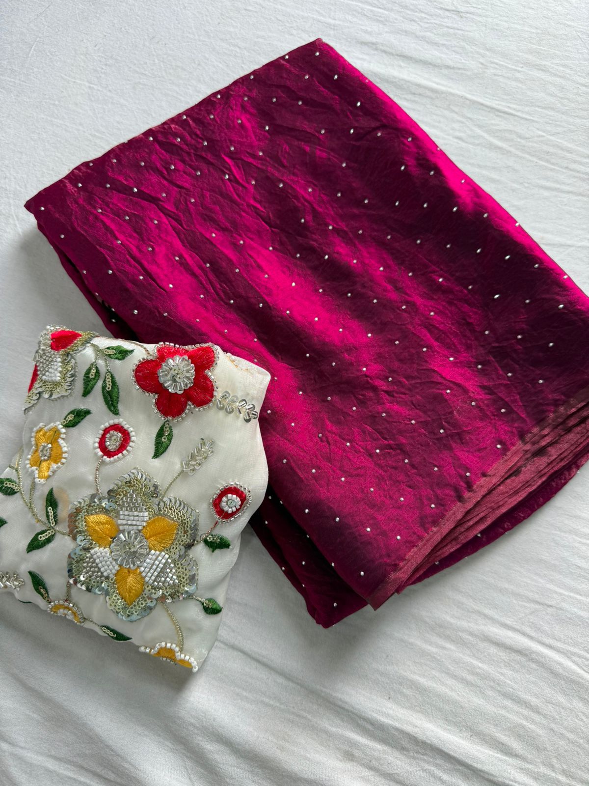 Original Space Silk Saree