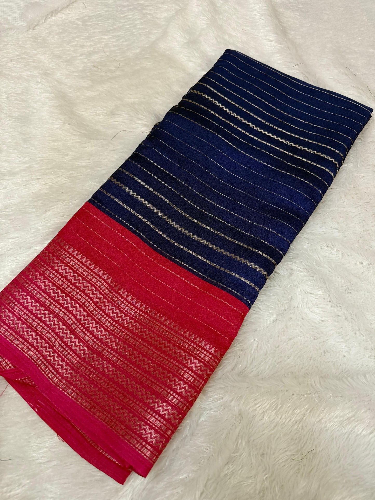 Mysore Crepe Silk Saree