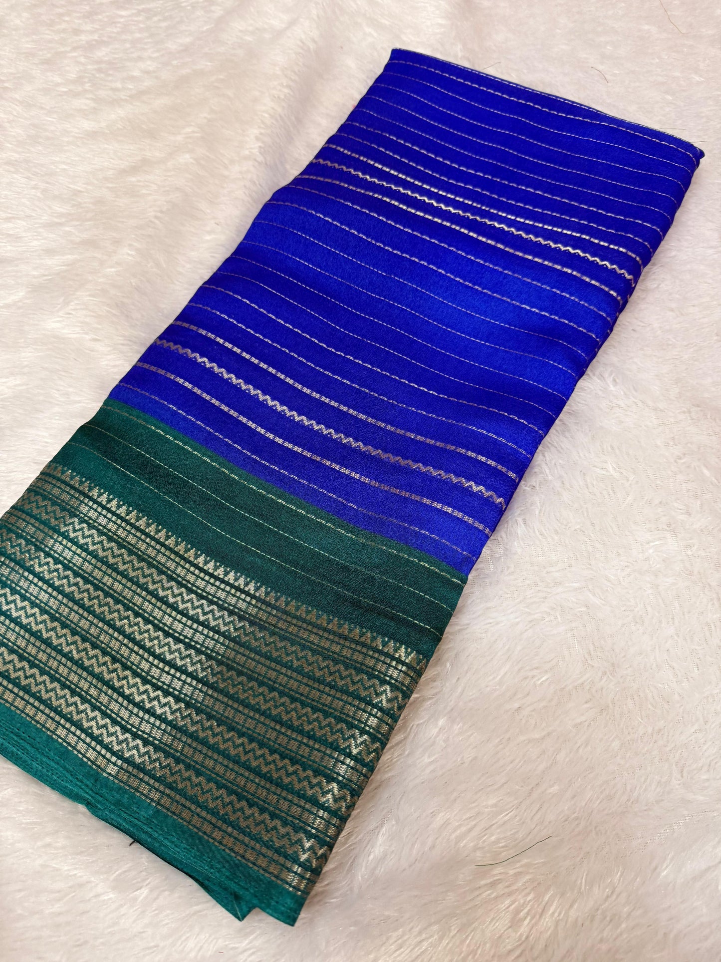 Mysore Crepe Silk Saree