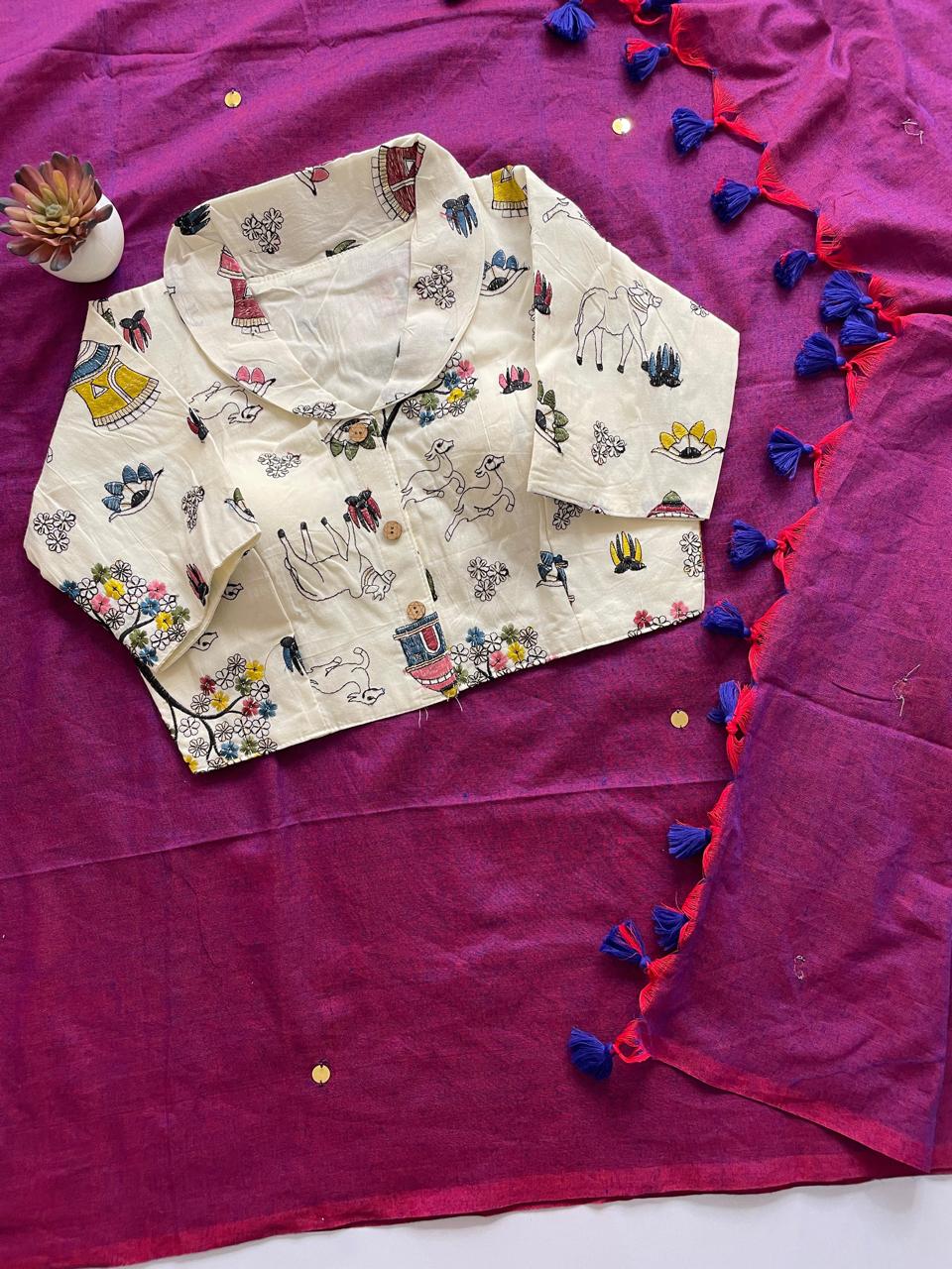 Khadi Cotton Saree