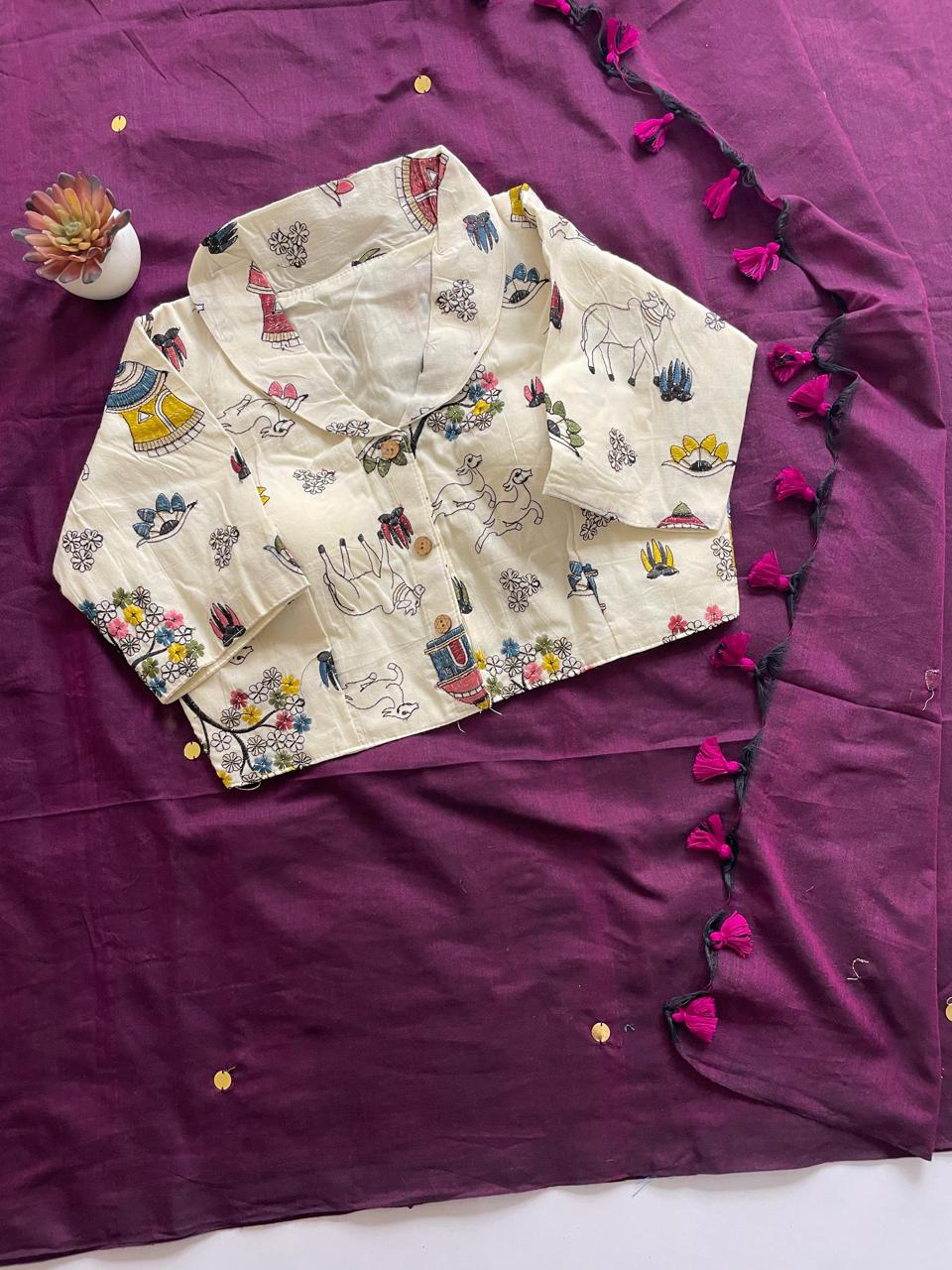 Khadi Cotton Saree
