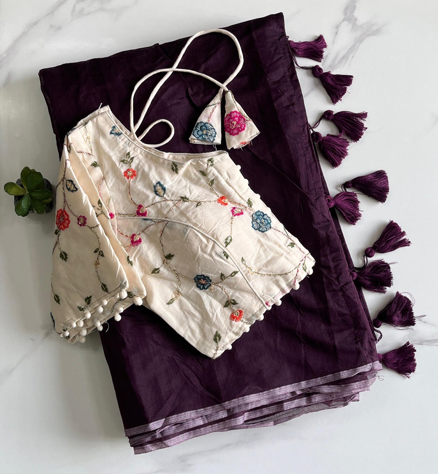 Chanderi Cotton Saree