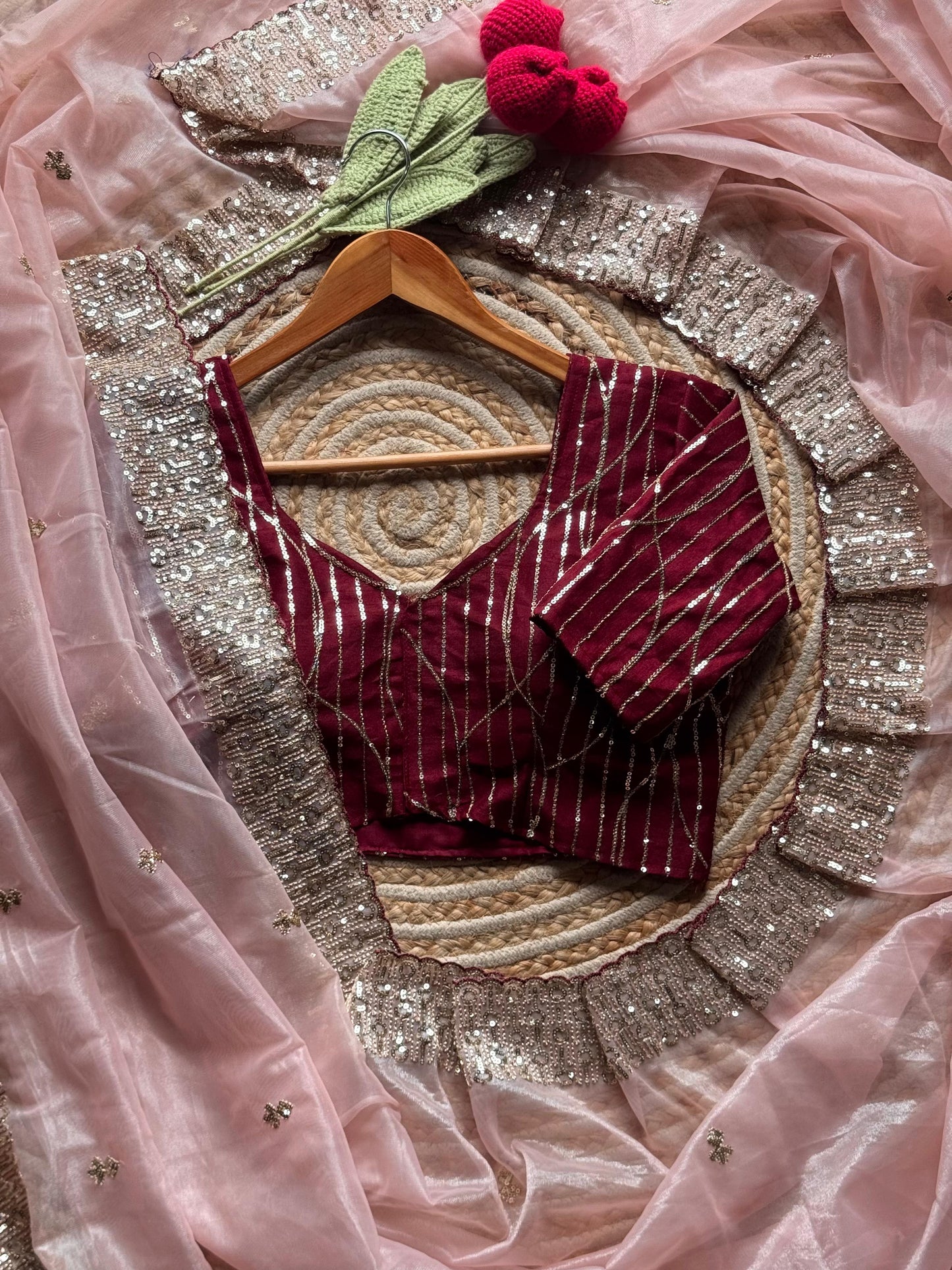 Tissue Saree