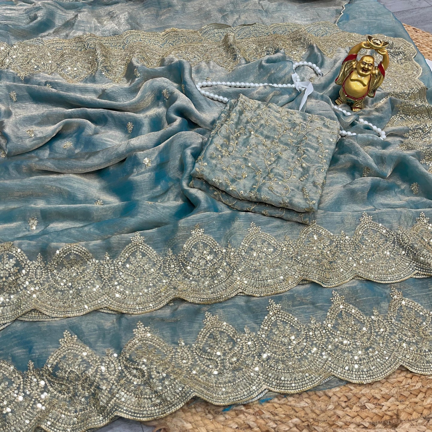 Fendi Chiffon Saree