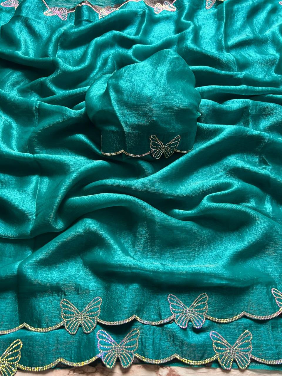 Space Soft Silk Saree