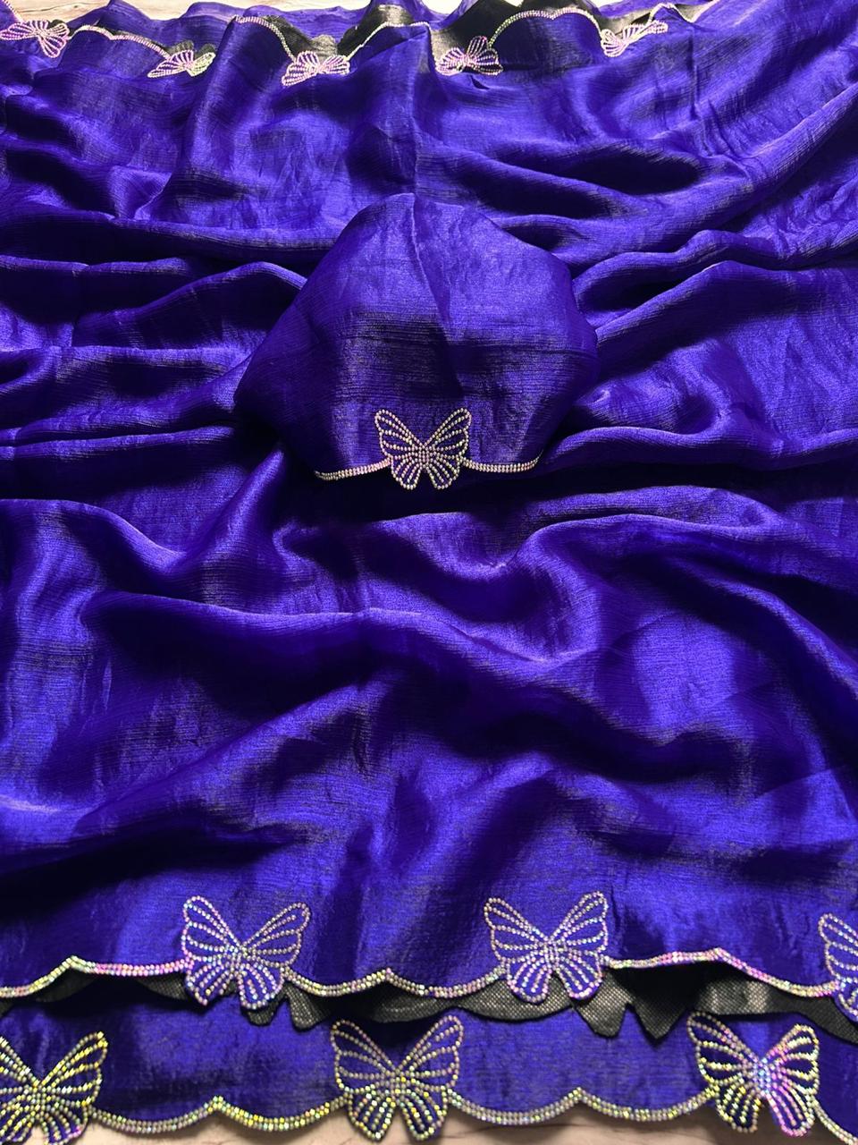 Space Soft Silk Saree