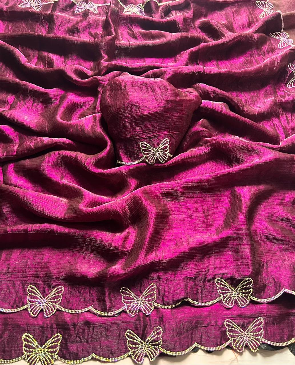 Space Soft Silk Saree